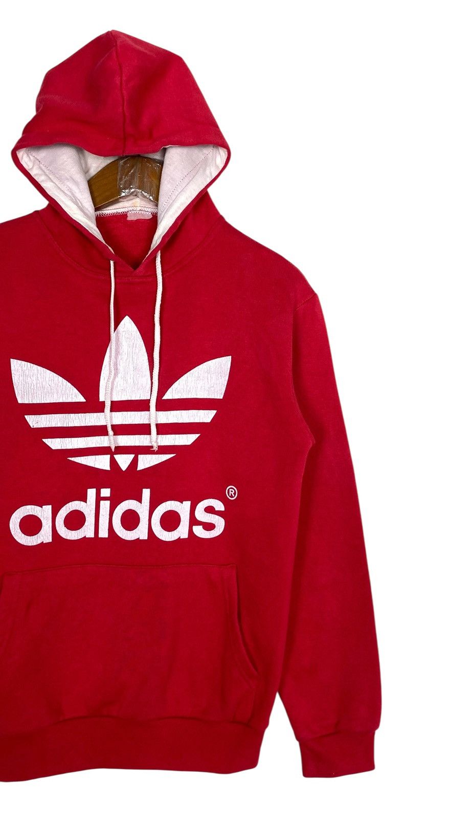Adidas Rare‼️ Vintage Adidas Hoodie Trefoil Big Logo Size US S / EU 44-46 / 1 - 3 Thumbnail