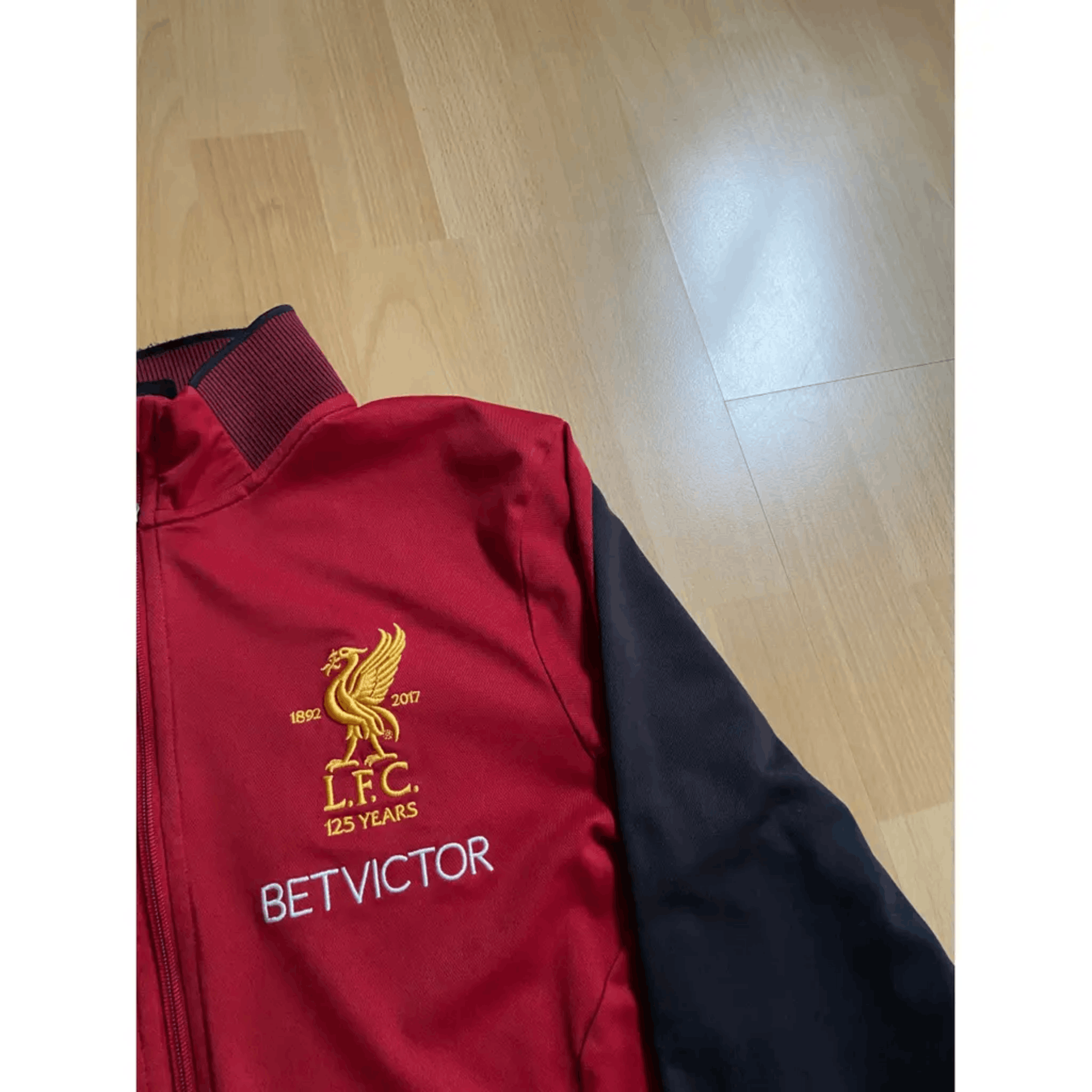 New Balance Liverpool FC New Balance Jacket - Red/Black, 125th Size US M / EU 48-50 / 2 - 2 Thumbnail