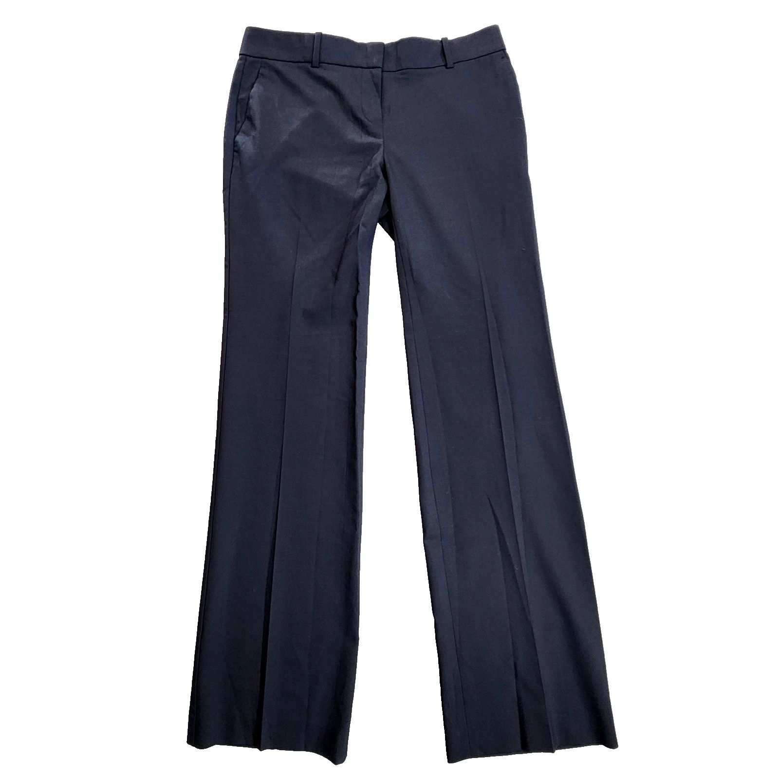 Ann Taylor Ann Taylor Devin Fit Pants Women Size 2 Black Straight Leg Size 26" / US 2 / IT 38 - 1 Thumbnail