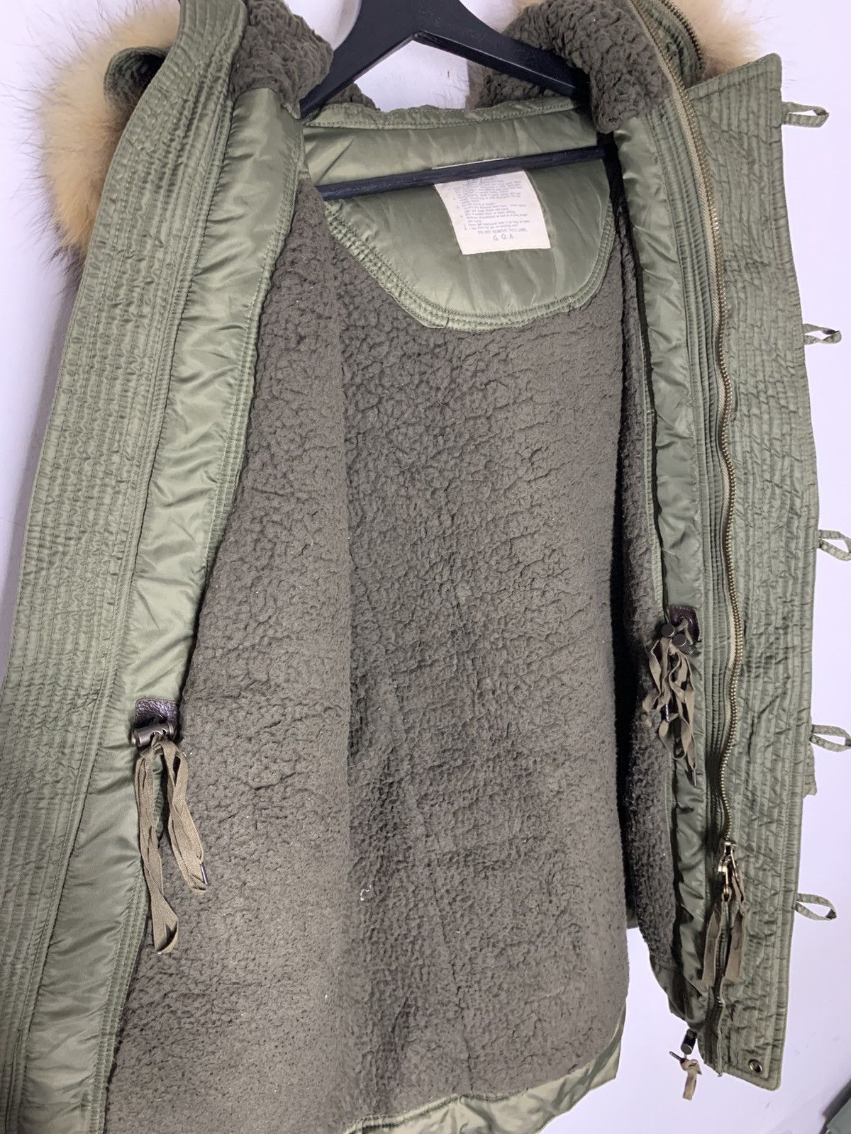 GOA G.O.A Raccoon Fur Hoodie Military Parka Heavy Weather Size US M / EU 48-50 / 2 - 10 Thumbnail
