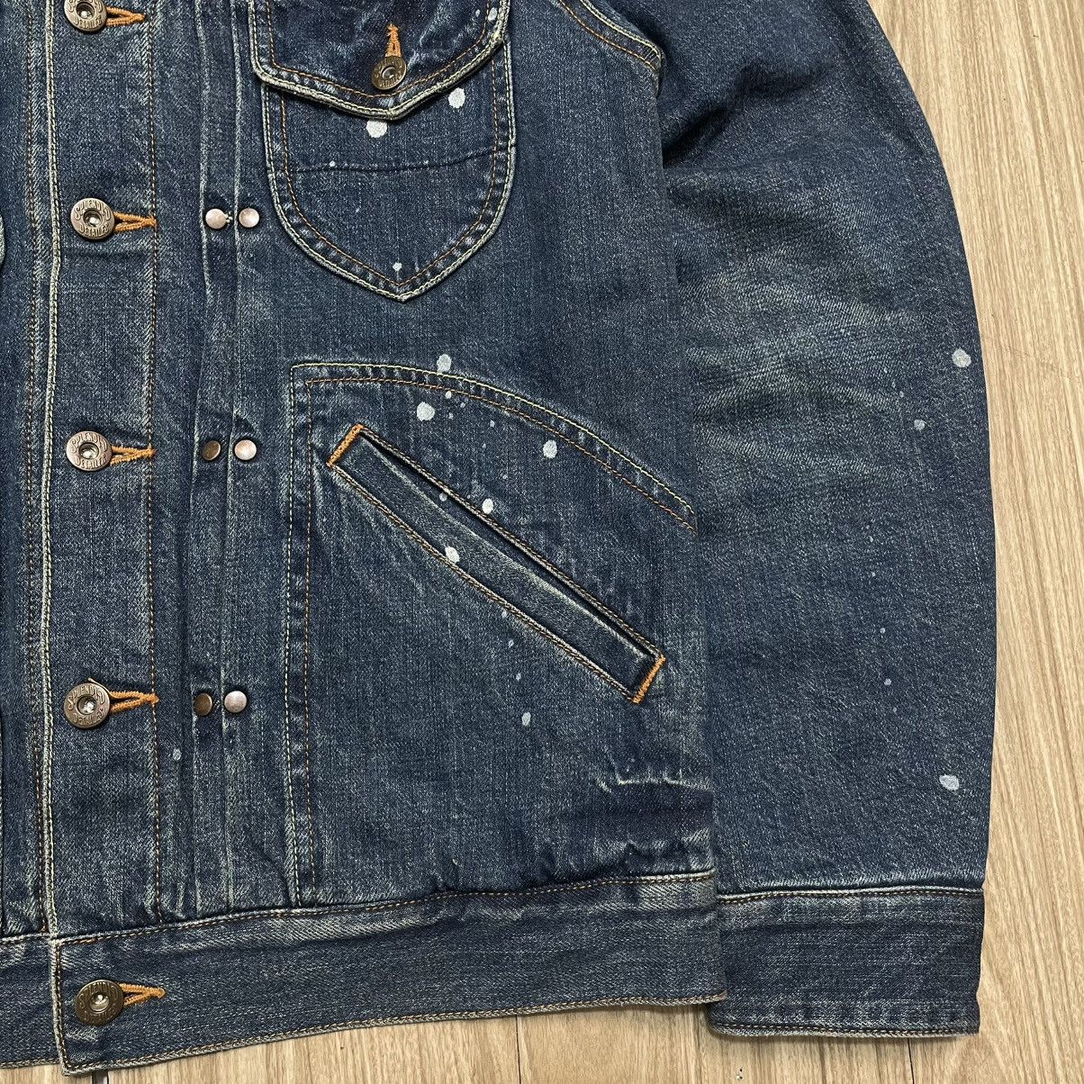 Splendid Denim Jacket - Lost Dessau denim selvedge inner blanket Size US M / EU 48-50 / 2 - 3 Thumbnail