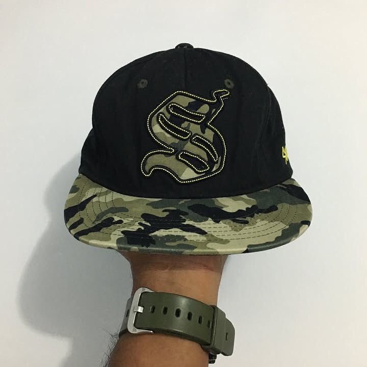 Vintage Shako Woodland S Logo Camo Snapback Size ONE SIZE - 5 Thumbnail