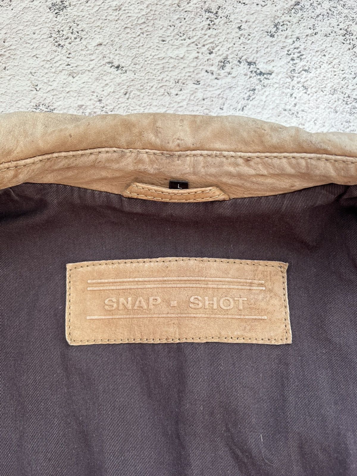 Vintage VINTAGE Y2K DISTRESSED LEATHER JACKET Junya Watanabe style Size US M / EU 48-50 / 2 - 6 Thumbnail