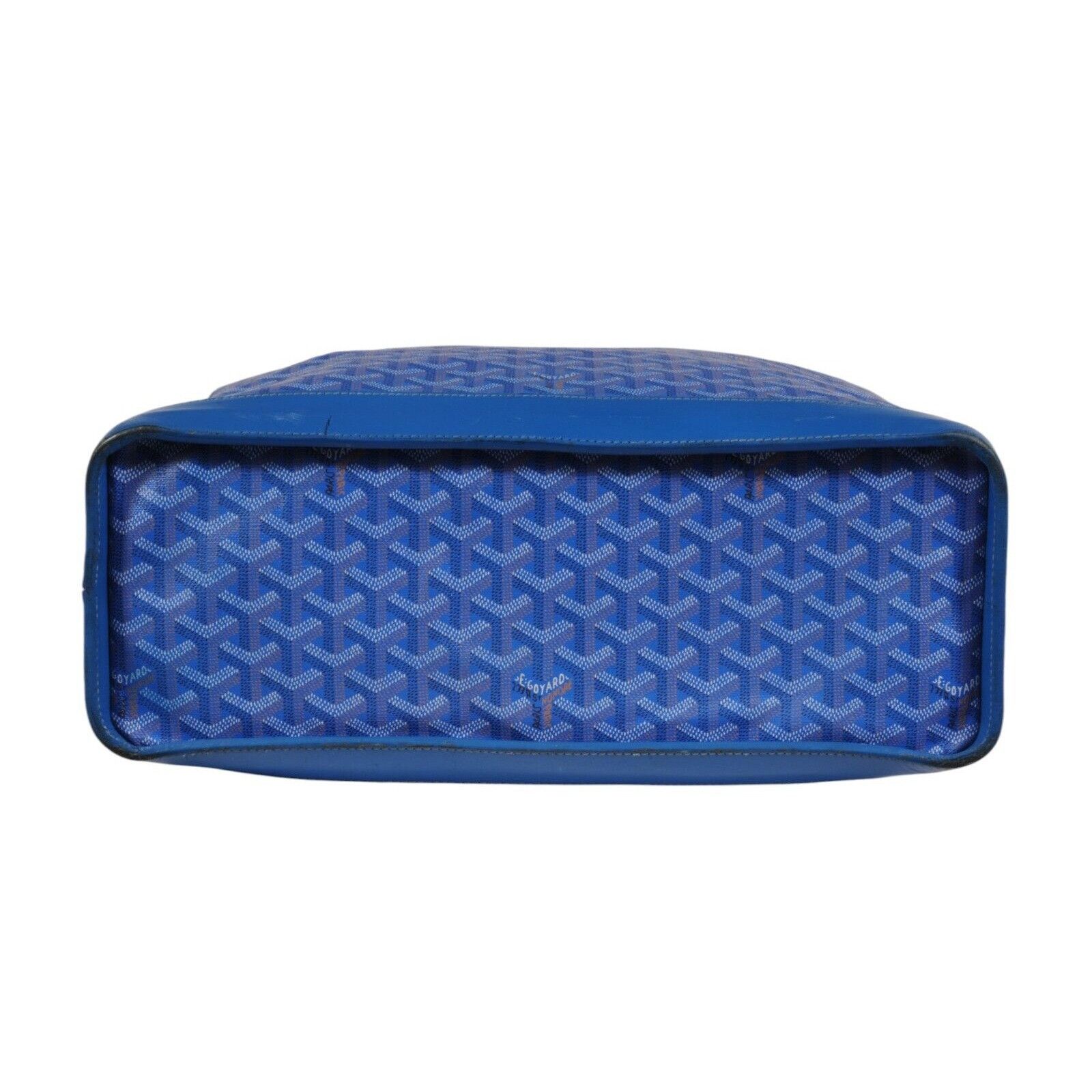 Goyard Victoria GM Blue Crossbody Travel Tote Duffle - 02486 Size ONE SIZE - 15 Thumbnail