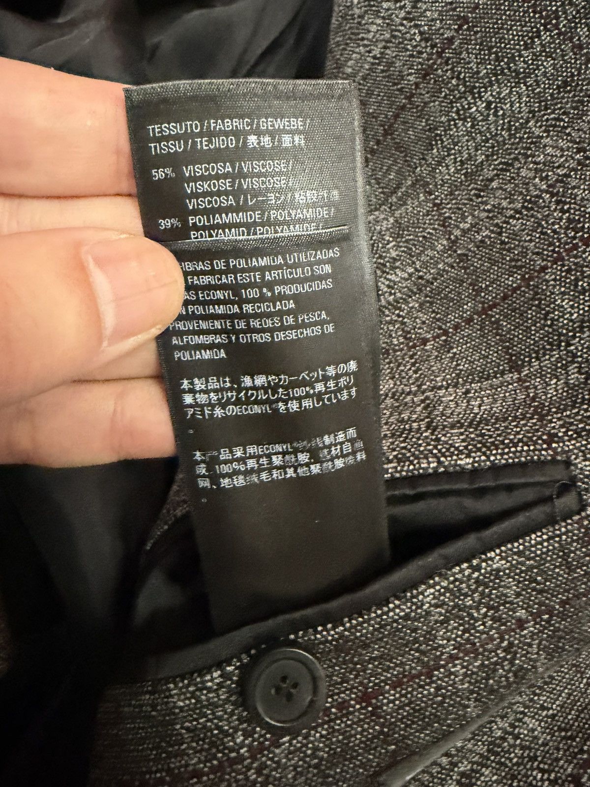 Balenciaga BALENCIAGA UNFIT BLAZER Size 40L - 7 Thumbnail