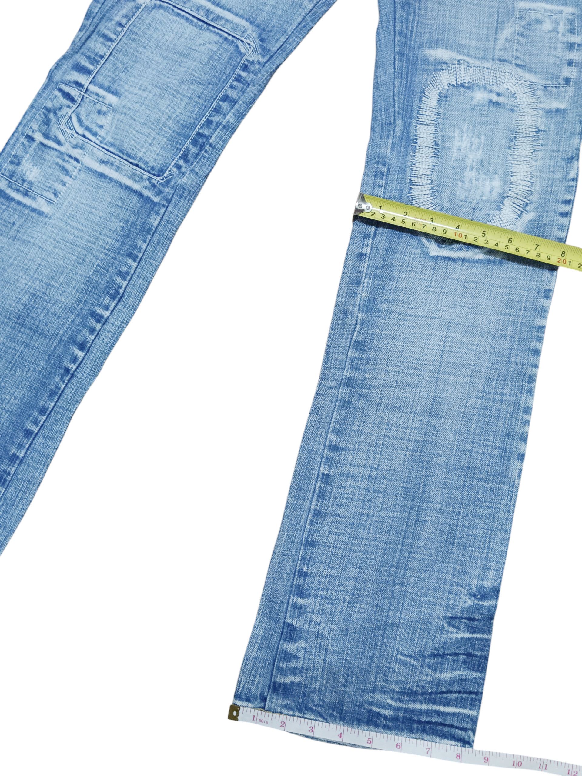 Camel 🔥Camel Road🔥 Low Rise Super Patchwork Flare Jeans Size 28" / US 6 / IT 42 - 9 Thumbnail