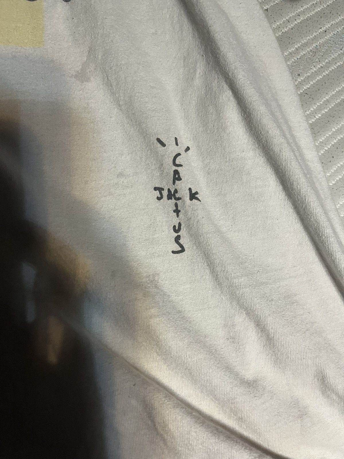 Fragment Design × Jordan Brand × Travis Scott Fragment of Imagination Travis Scott Tee Size US XL / EU 56 / 4 - 3 Thumbnail