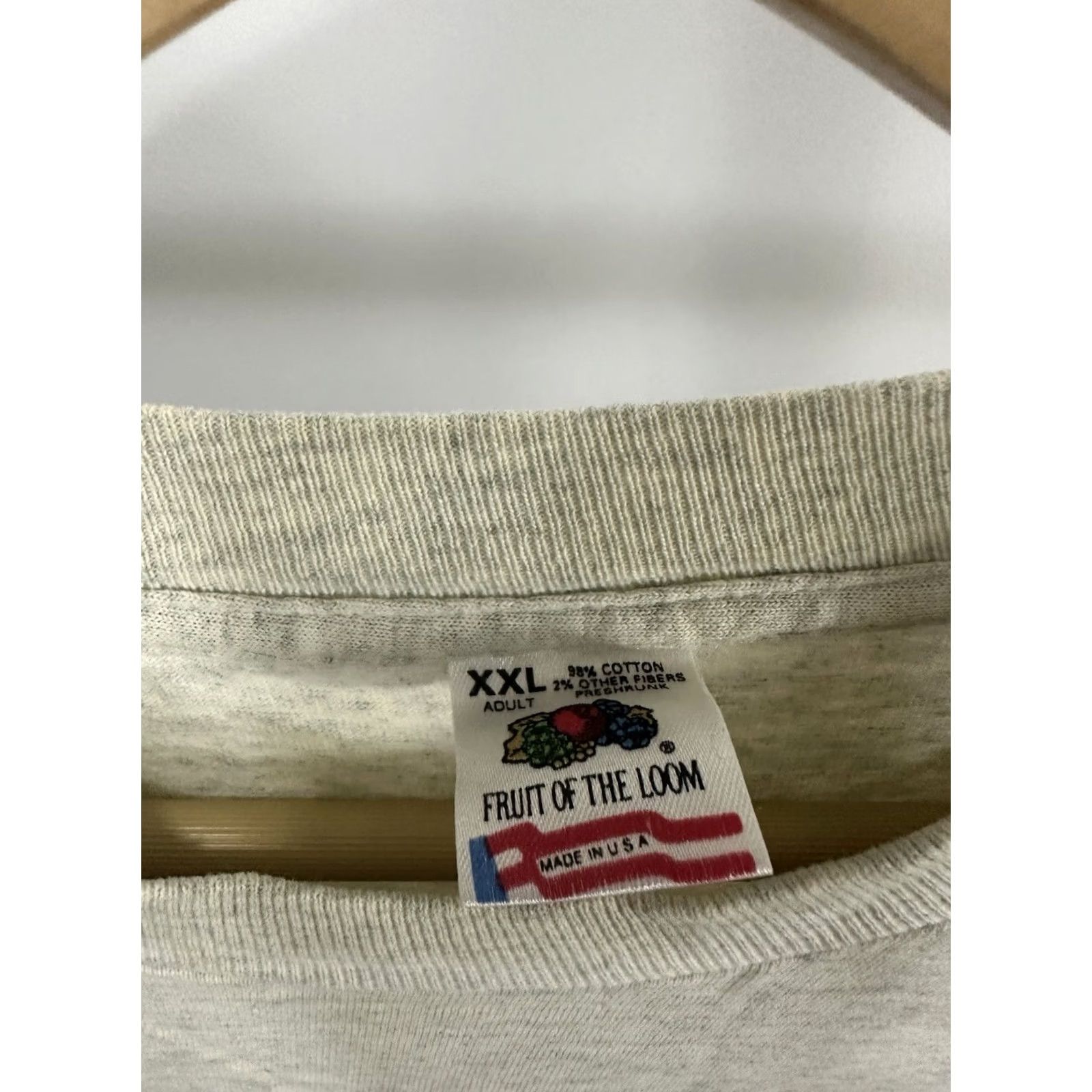 Fruit Of The Loom VTG 90s Forrest Gump Retinitis Pigmentosa Long Sleeve Frog Jump T-Shirt Size XXL Size US XXL / EU 58 / 5 - 3 Thumbnail
