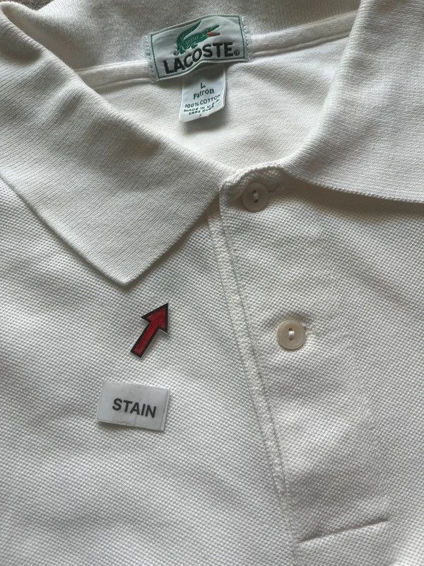 Lacoste Lacoste Made in USA Sz L 1992 Patron Size US L / EU 52-54 / 3 - 14 Thumbnail