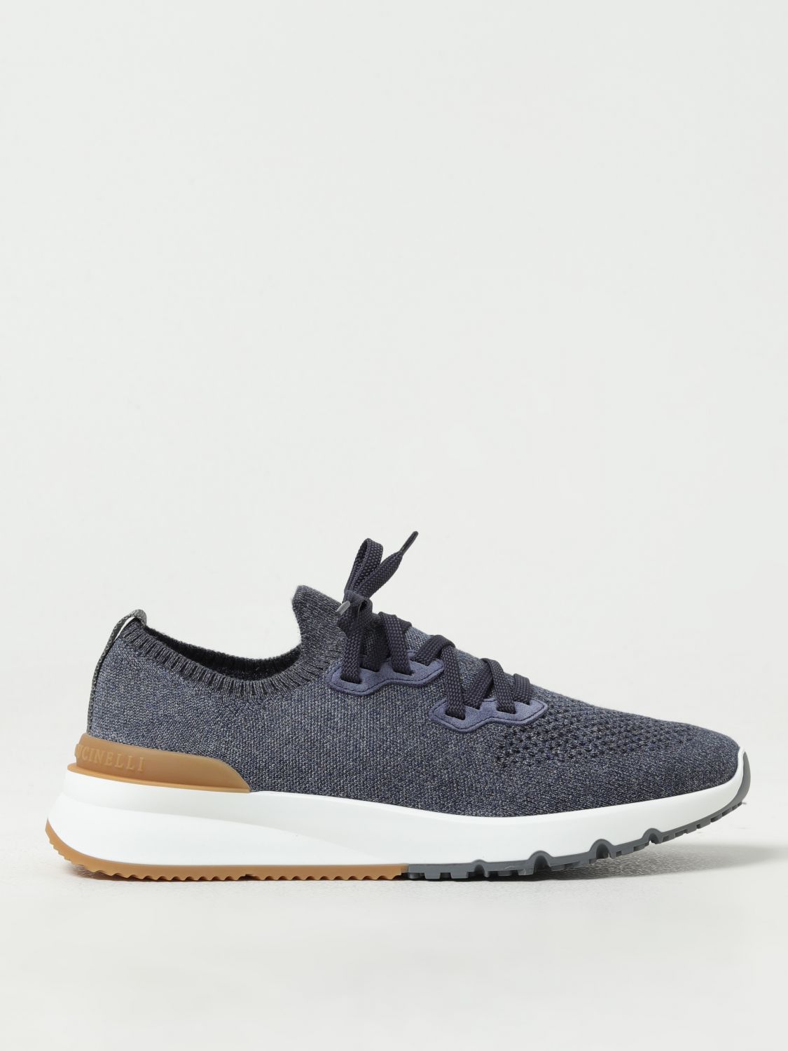image of Brunello Cucinelli Sneakers Men Blue (Size 11)