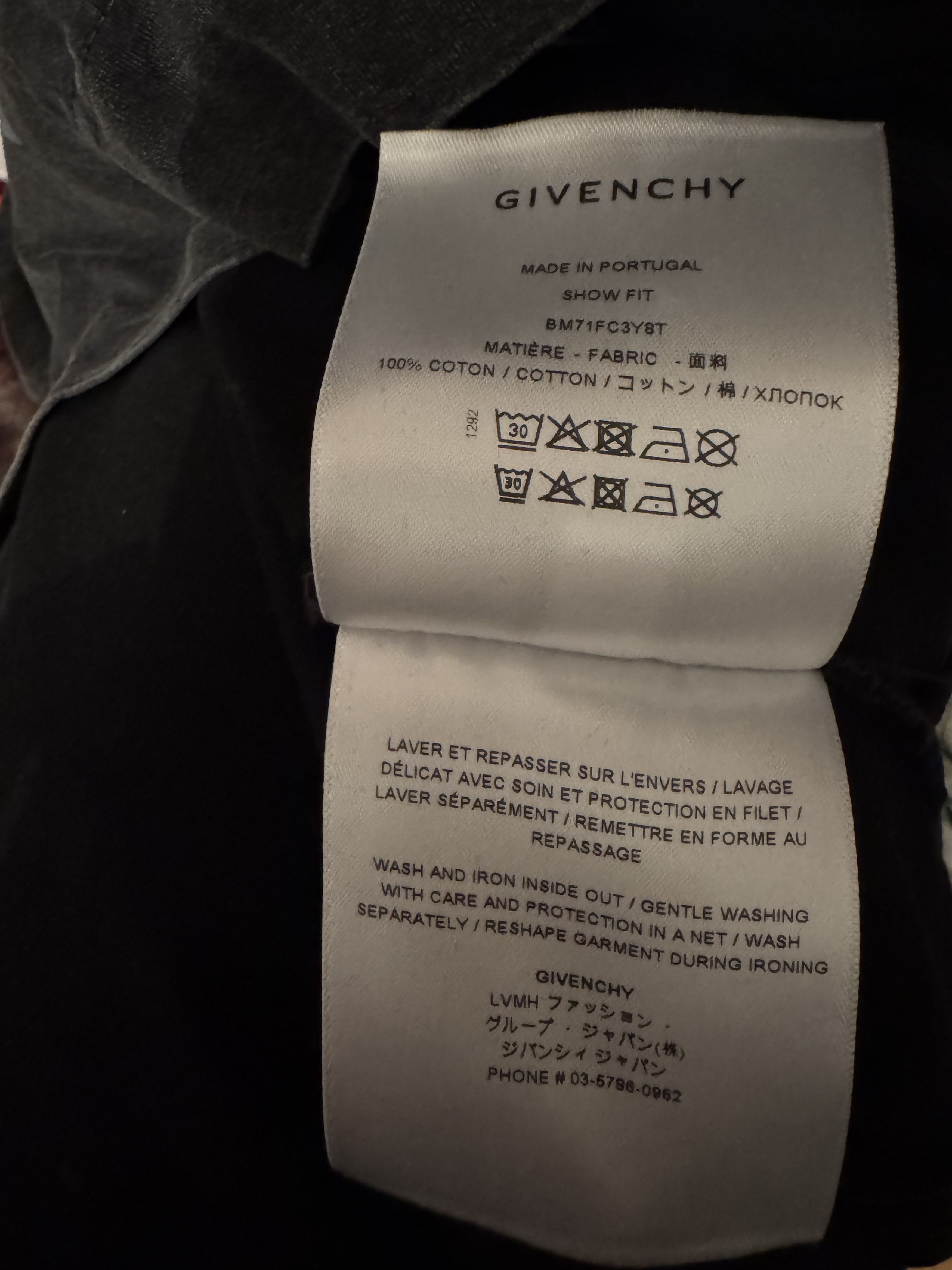 Givenchy Givenchy Layered T-Shirt Rare Size Size US XXS / EU 40 - 11 Thumbnail