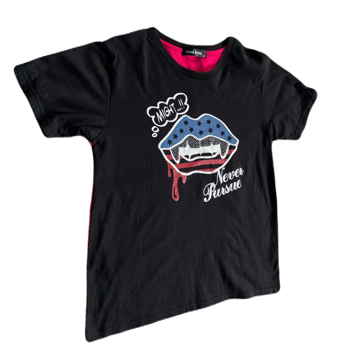 If Six Was Nine 2000s Japanese archive Vkei Gyaruo Vampire T-Shirts Y2K Size US S / EU 44-46 / 1 - 3 Thumbnail