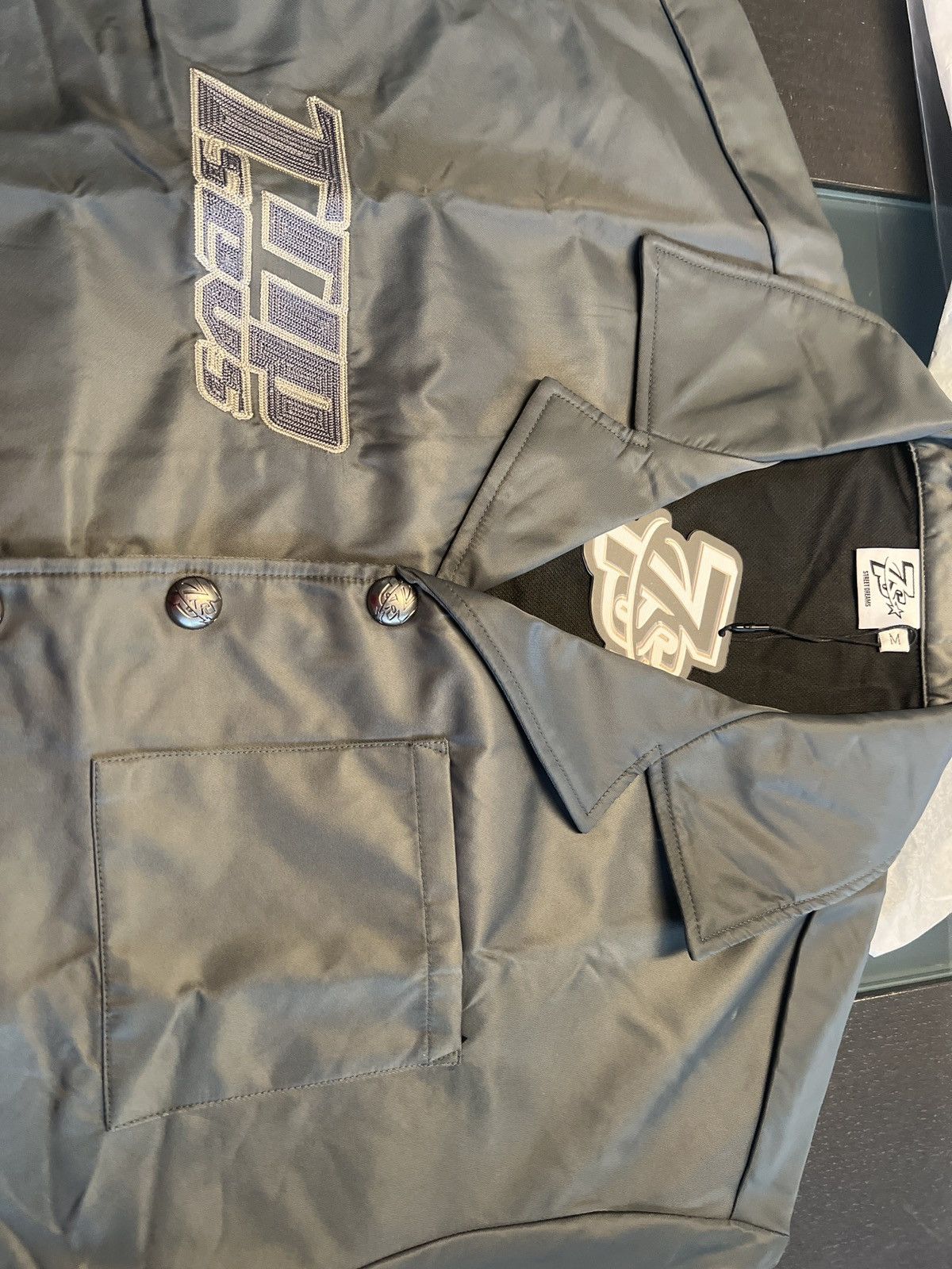 Other Triple sevens nylon t-shirt grey Size US M / EU 48-50 / 2 - 2 Thumbnail
