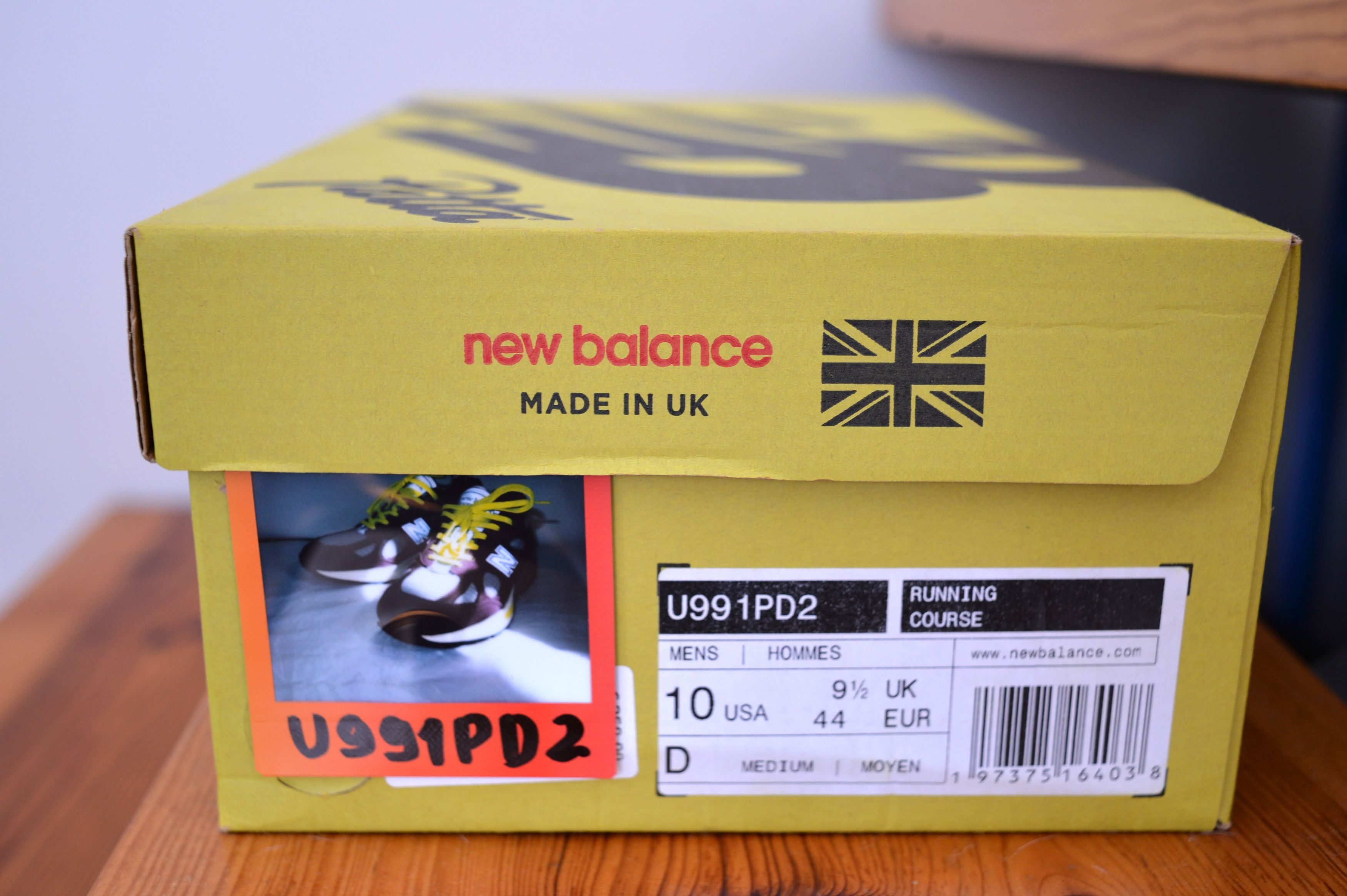 New Balance × Patta New Balance U 991 PD2, size US10/UK9,5/EU44/28cm, NEW Size US 10 / EU 43 - 10 Thumbnail
