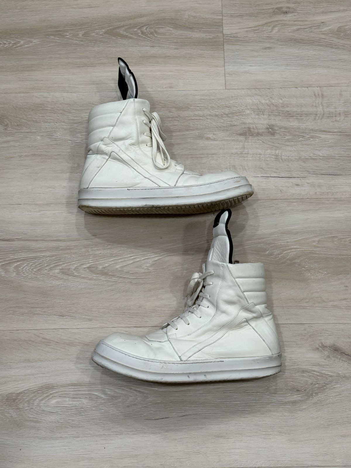 Rick Owens Rick Owens Geobaskets Sneakers Size US 12 / EU 45 - 1 Thumbnail