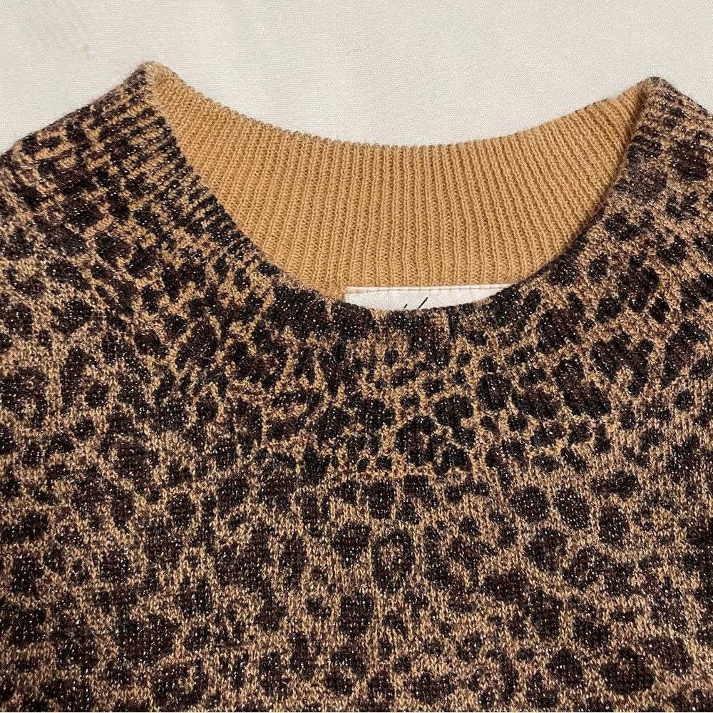 Other Kathie Lee Collection Animal Print Knit Top Size L Size L / US 10 / IT 46 - 7 Thumbnail