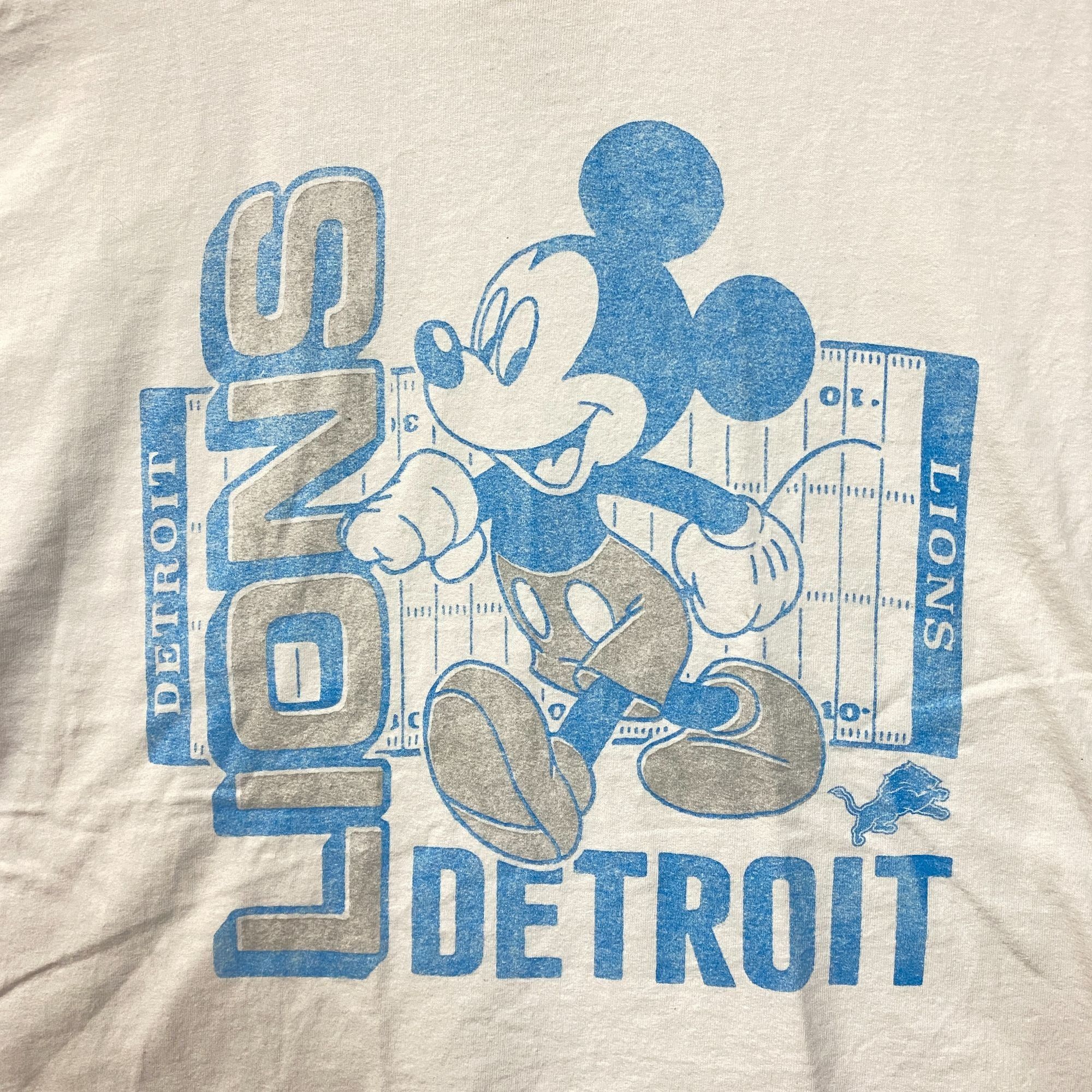 Junk Food Disney x Junk Food NFL Detroit Lions Mickey Mouse Field T-Sh Size US M / EU 48-50 / 2 - 2 Thumbnail