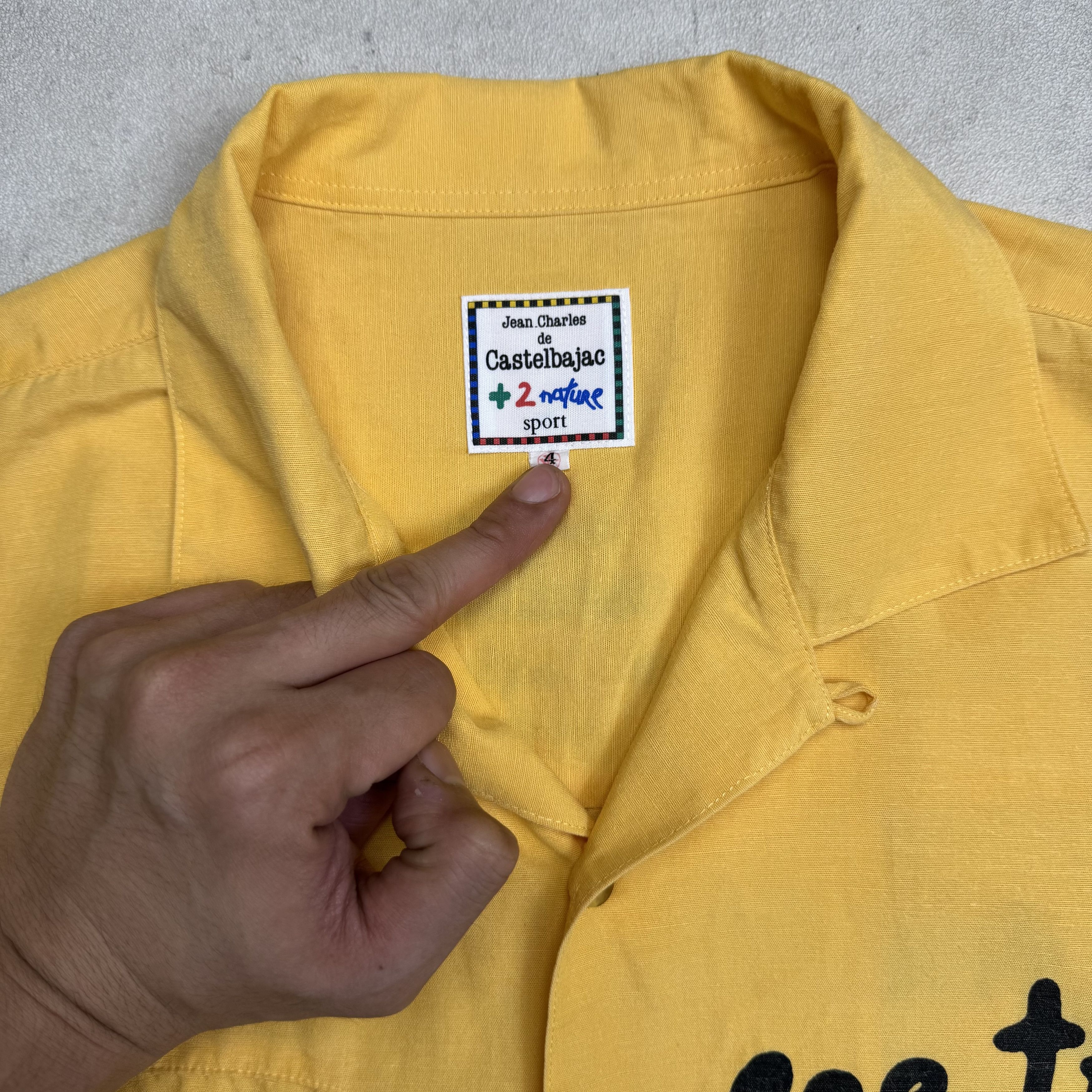 Jean Charles De Castelbajac Vintage Jean Charles De Castelbajac Shirt Size US L / EU 52-54 / 3 - 7 Thumbnail