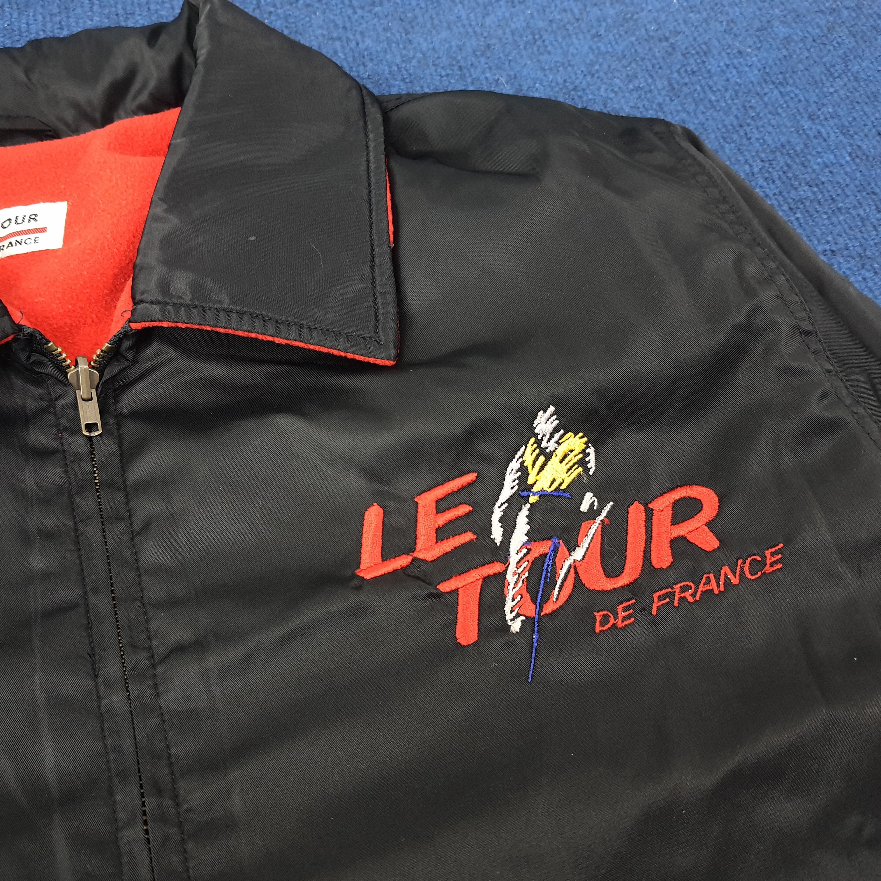 Vintage Vintage Le Tour De France Reversible Sports Jacket C234N22 Size US L / EU 52-54 / 3 - 4 Thumbnail