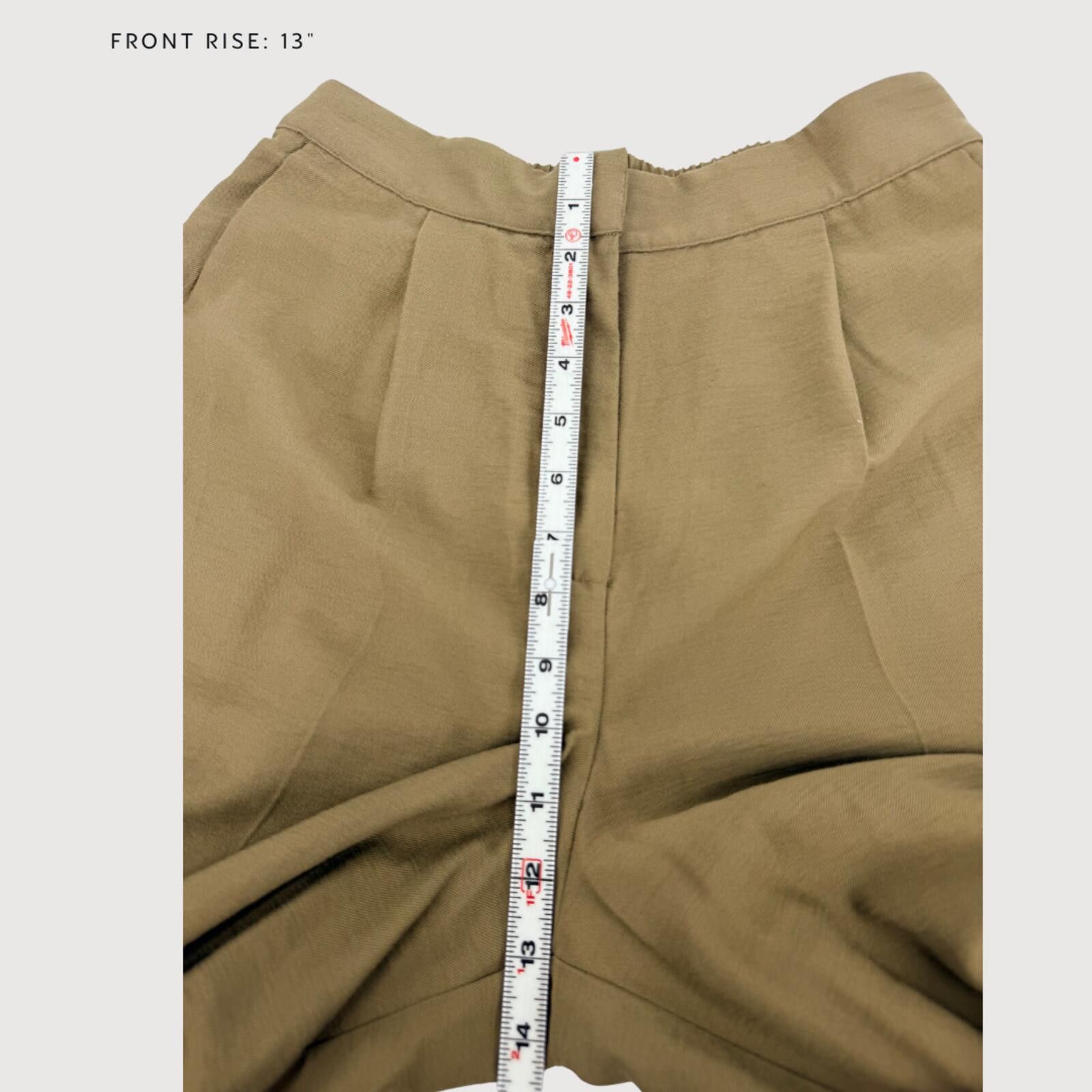 Other House of Harlow High Rise Wide Leg Pants Olive S Size 28" / US 6 / IT 42 - 6 Thumbnail