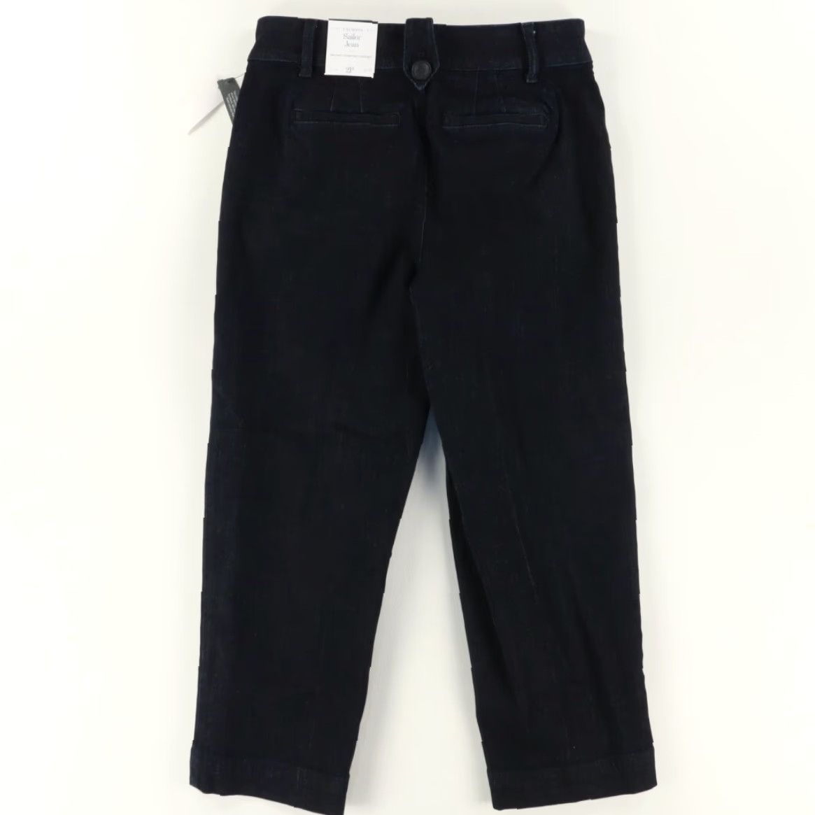 Talbots Talbots Navy Denim Jeans Pants Sailor Women's 2P Regular Fit Cotton Shirt? Size 26" / US 2 / IT 38 - 4 Thumbnail