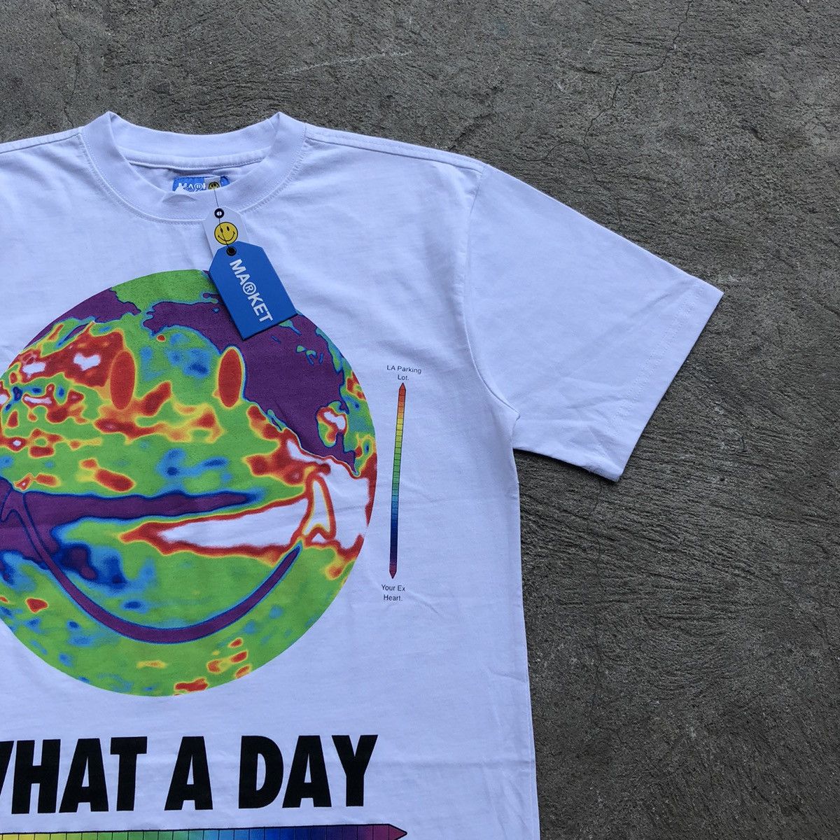 Market Market x Smiley What a day Shirt Size US L / EU 52-54 / 3 - 3 Thumbnail