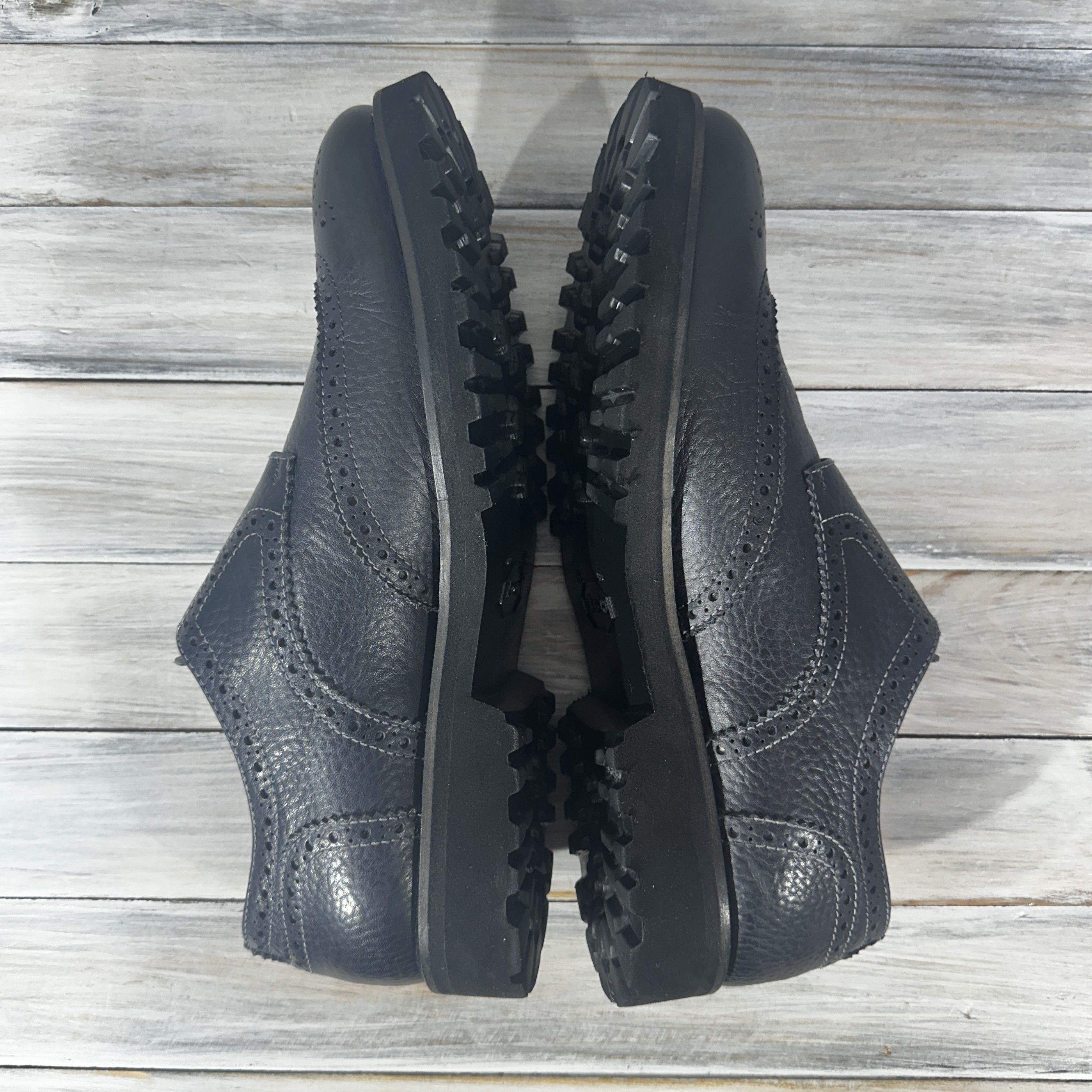 Leather JEROLD WILTON Monk Leather Shoes Made In Italy Luxury Brand Size US 9.5 / EU 42-43 - 21 Thumbnail