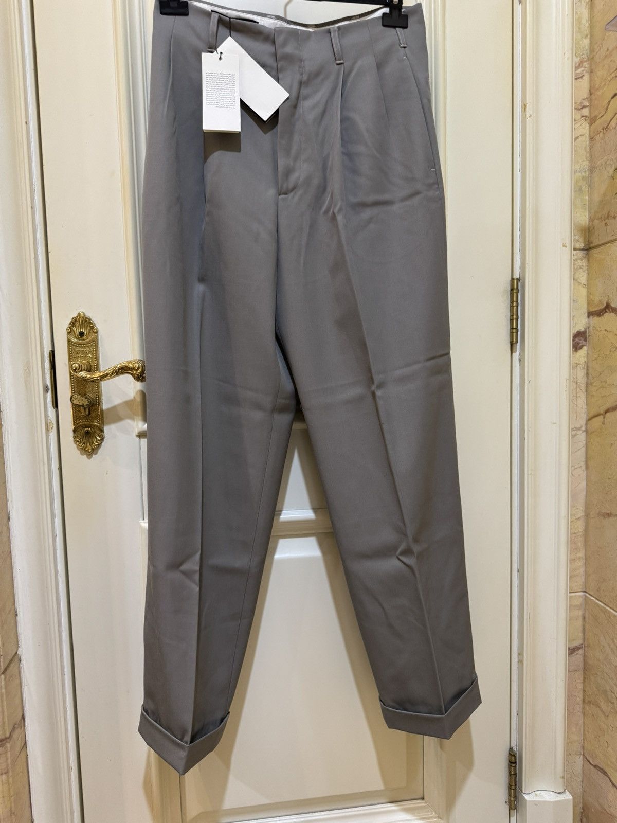 Gucci Gucci wide leg pants as worn by Harry styles Size US 30 / EU 46 - 1 Thumbnail