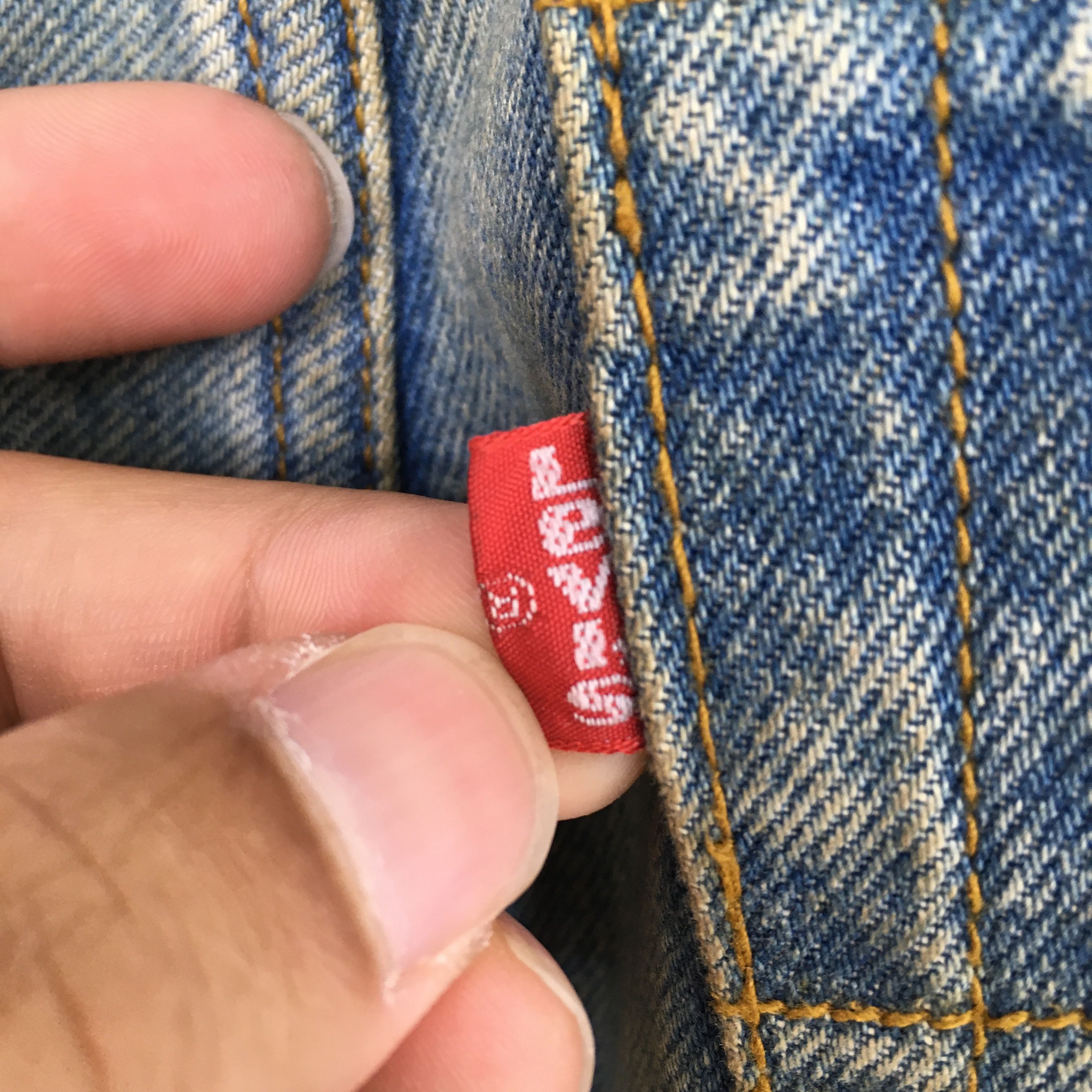 Levi's Size 30x33.5 Vintage 90s Levi's 501 Stonewash Denim S1796 Size US 30 / EU 46 - 13 Thumbnail