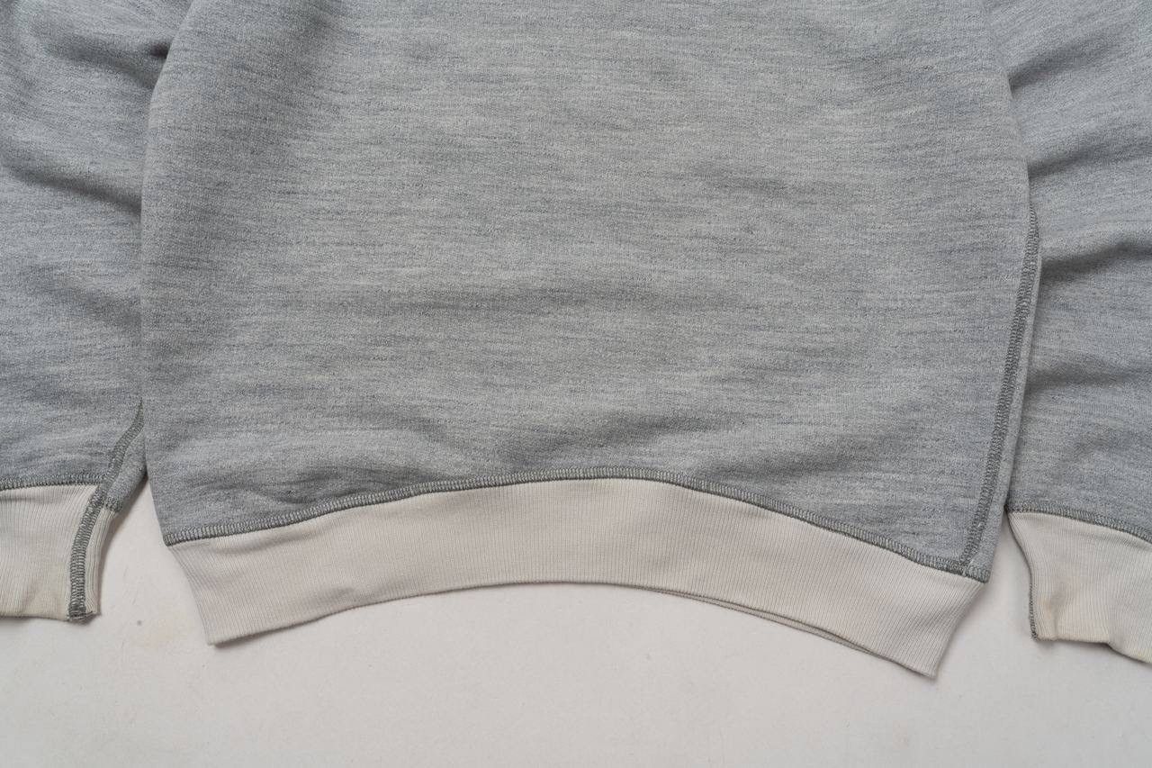 Edwin 🔵 EDWIN Vintage Japan College Crew Neck Sweatshirt Grey Size US S / EU 44-46 / 1 - 18 Thumbnail