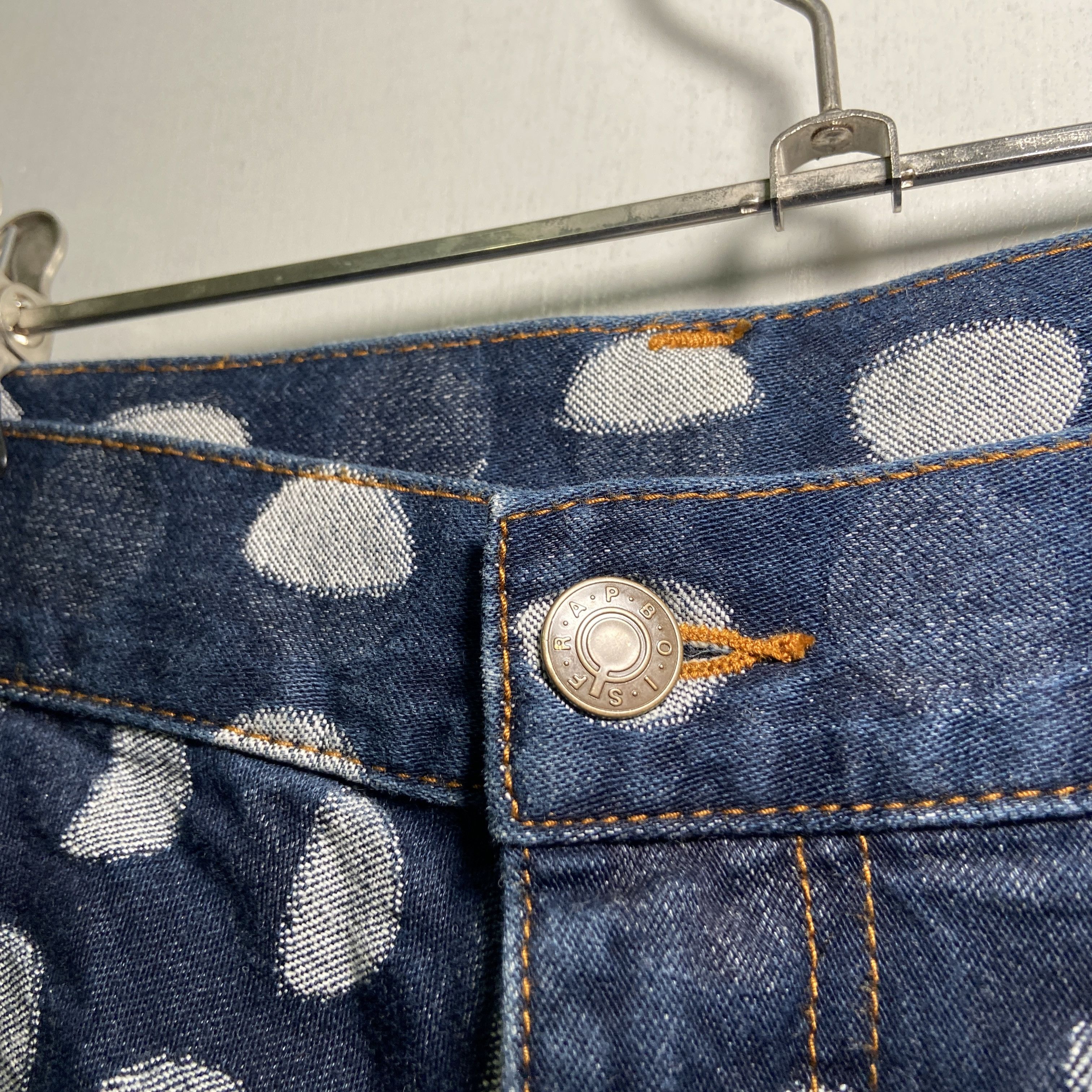 Frapbois × Issey Miyake Frapbois Moon Phase Lover Boy Baggy Jeans Size US 34 / EU 50 - 3 Thumbnail
