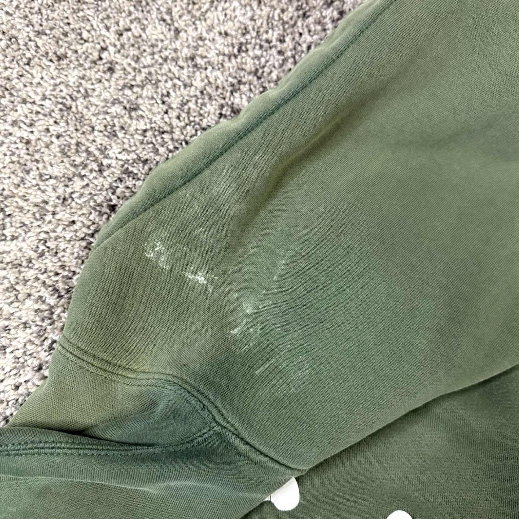 Vintage VINTAGE Stussy Hoodie Sweatshirt Green M Streetwear Size US M / EU 48-50 / 2 - 8 Thumbnail