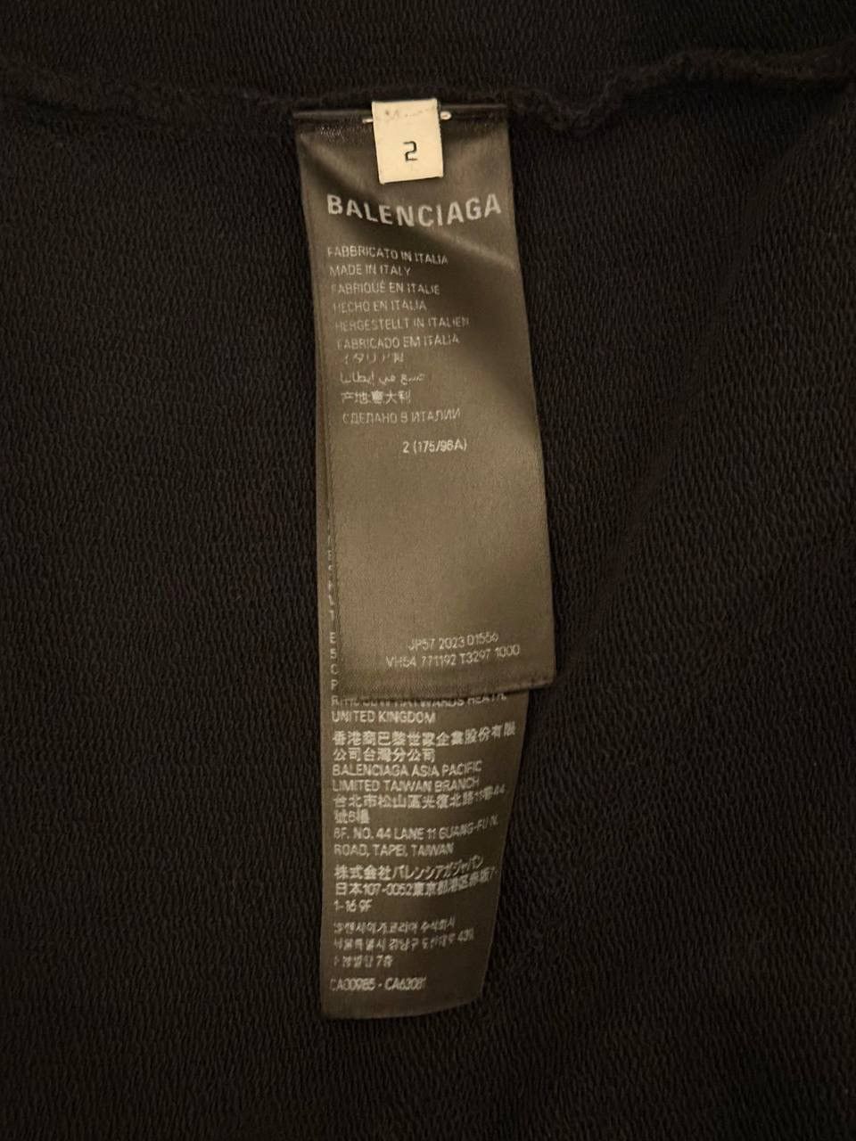 Balenciaga Balenciaga double layered zip jacket Size US M / EU 48-50 / 2 - 5 Thumbnail