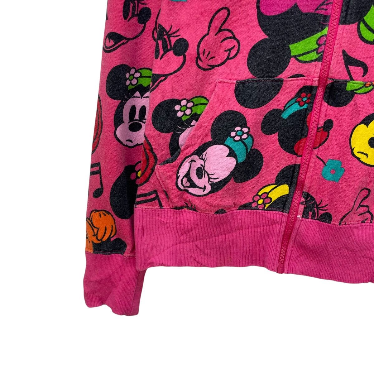Mickey Mouse 💥Vintage Mickey Mouse Fullprint Hooded Size M / US 6-8 / IT 42-44 - 4 Thumbnail