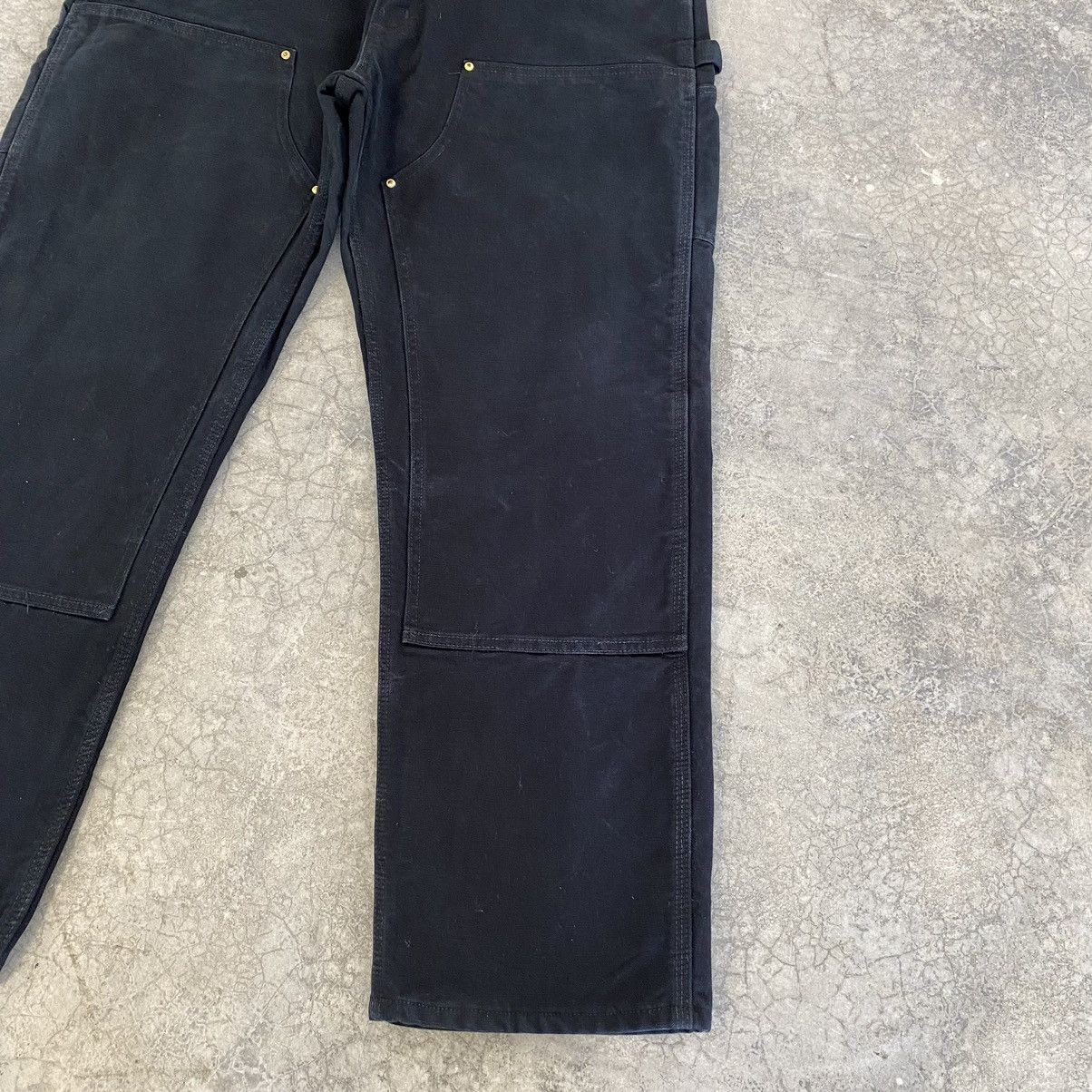 Carhartt VTG Carhartt Double Knee Blanket Lined Carpenter Pants Size US 40 / EU 56 - 11 Thumbnail