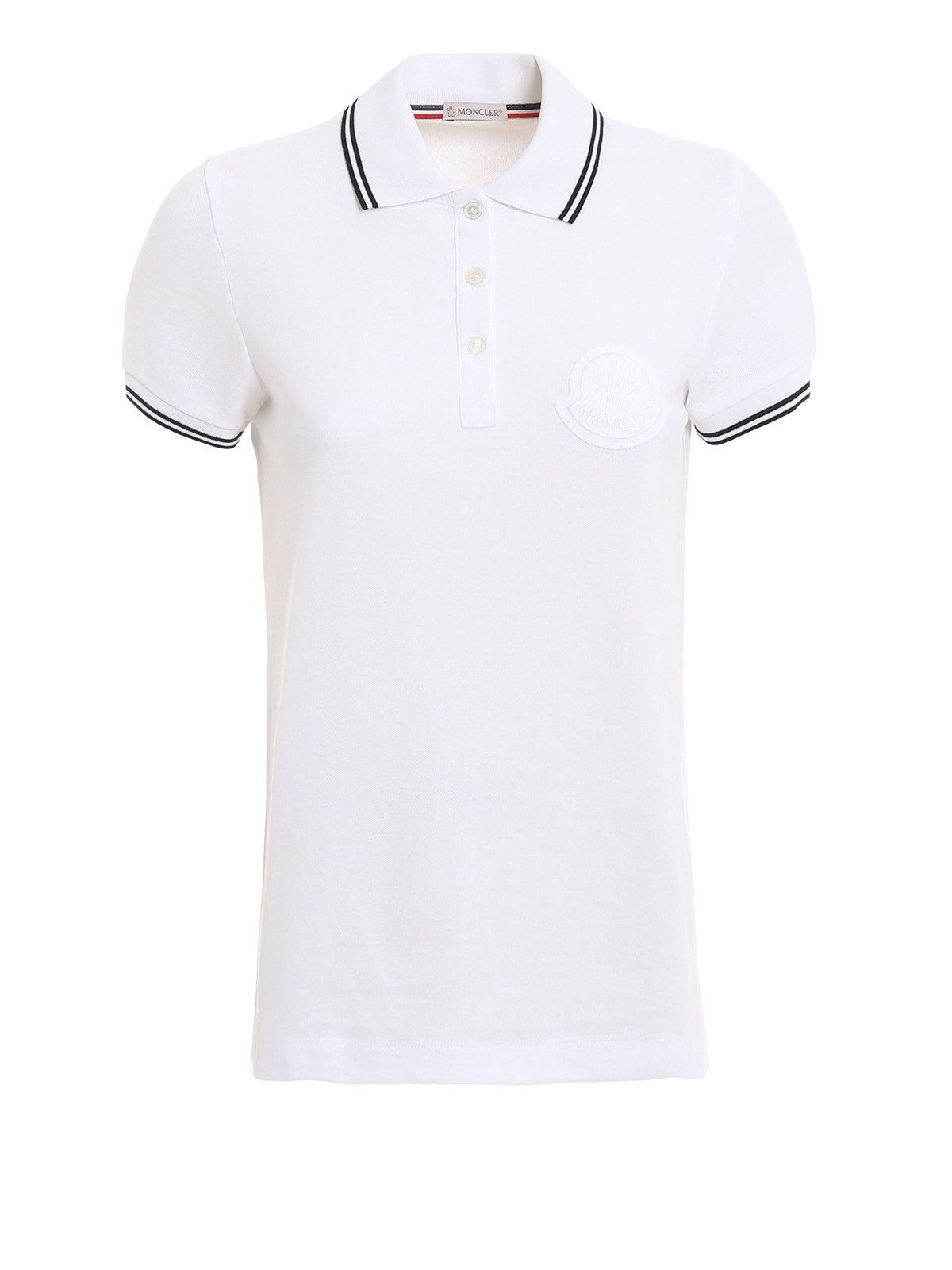 Moncler Moncler Polo With Large Patch Logo Size M / US 6-8 / IT 42-44 - 2 Thumbnail