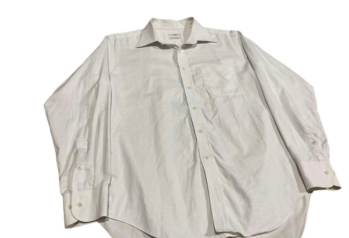 Yohji Yamamoto 🔥Vintage Sacsny YSaccs By Yohji Yamamoto Shirt White Size US XL / EU 56 / 4 - 2 Thumbnail