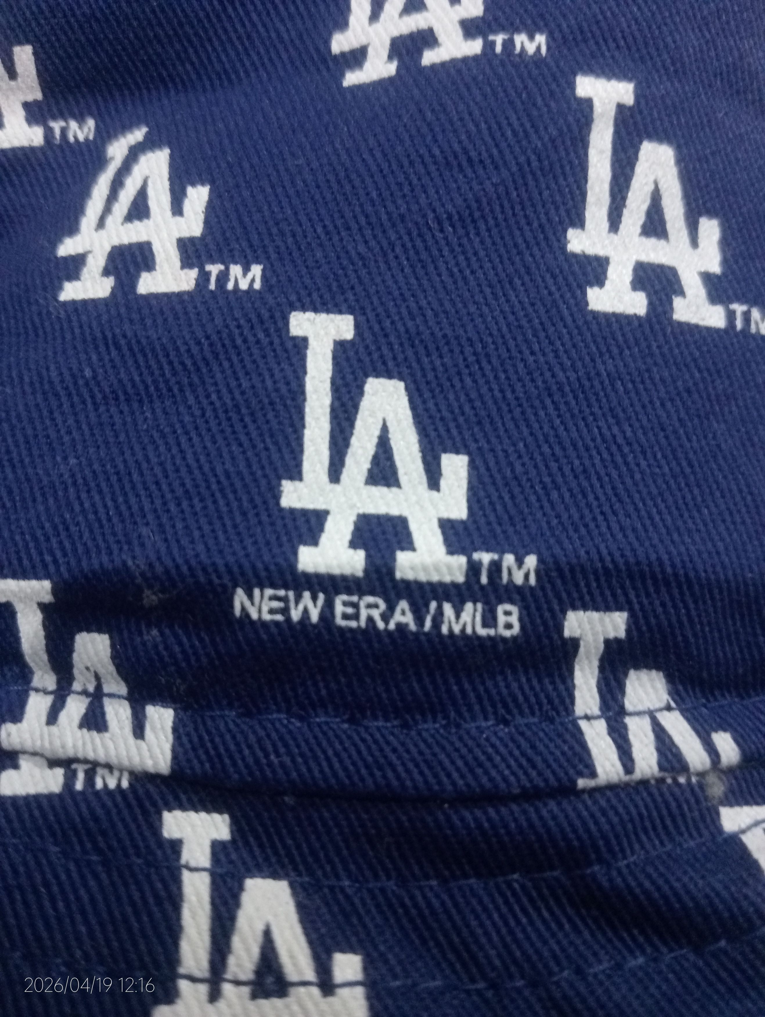 New Era Vintage MLB New Era LA Dodgers full printed Bucket Hat 58cm Size ONE SIZE - 2 Thumbnail