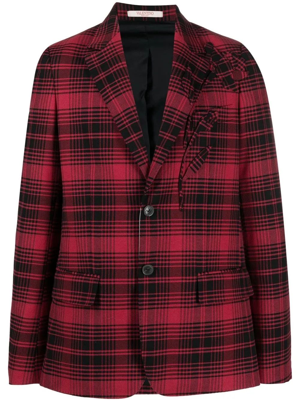 Valentino o1y0525 Blazer in Red/Black Size US S / EU 44-46 / 1 - 1 Thumbnail