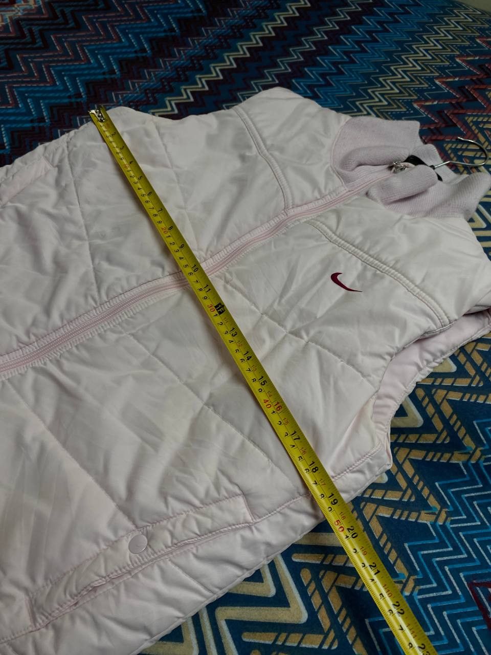Nike Nike 90s Vintage Puffer Woman Vest Faded Swoosh Size L / US 10 / IT 46 - 11 Thumbnail
