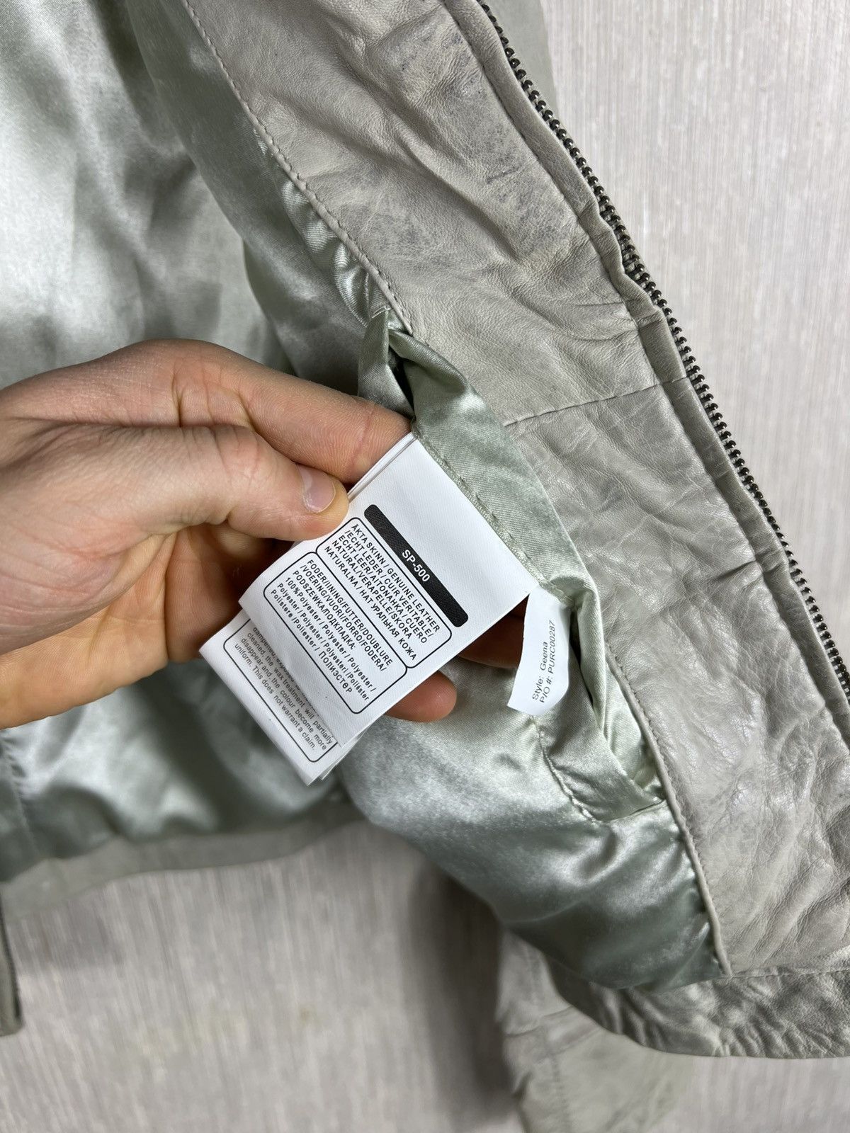 If Six Was Nine Vintage Rock’N Blue napoleon button leather jacket military Size XS / US 0-2 / IT 36-38 - 20 Thumbnail