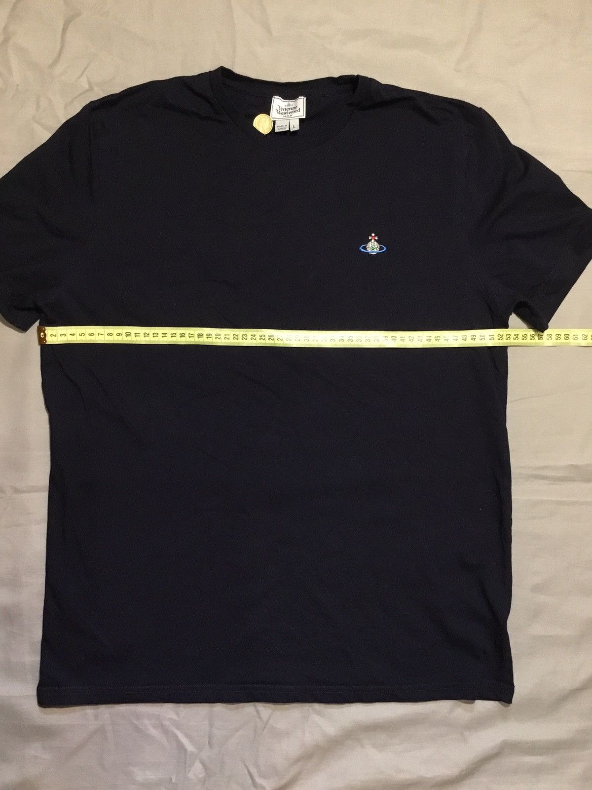 Vivienne Westwood Vivienne Westwood Black T-Shirt Men’s Designer Orb Logo Tee Size US L / EU 52-54 / 3 - 4 Thumbnail