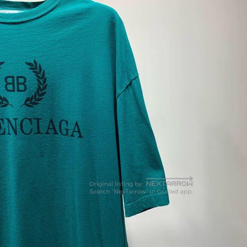 Balenciaga Balenciaga Logo Letter Print Short Sleeve T-Shirt Size US S / EU 44-46 / 1 - 6 Thumbnail