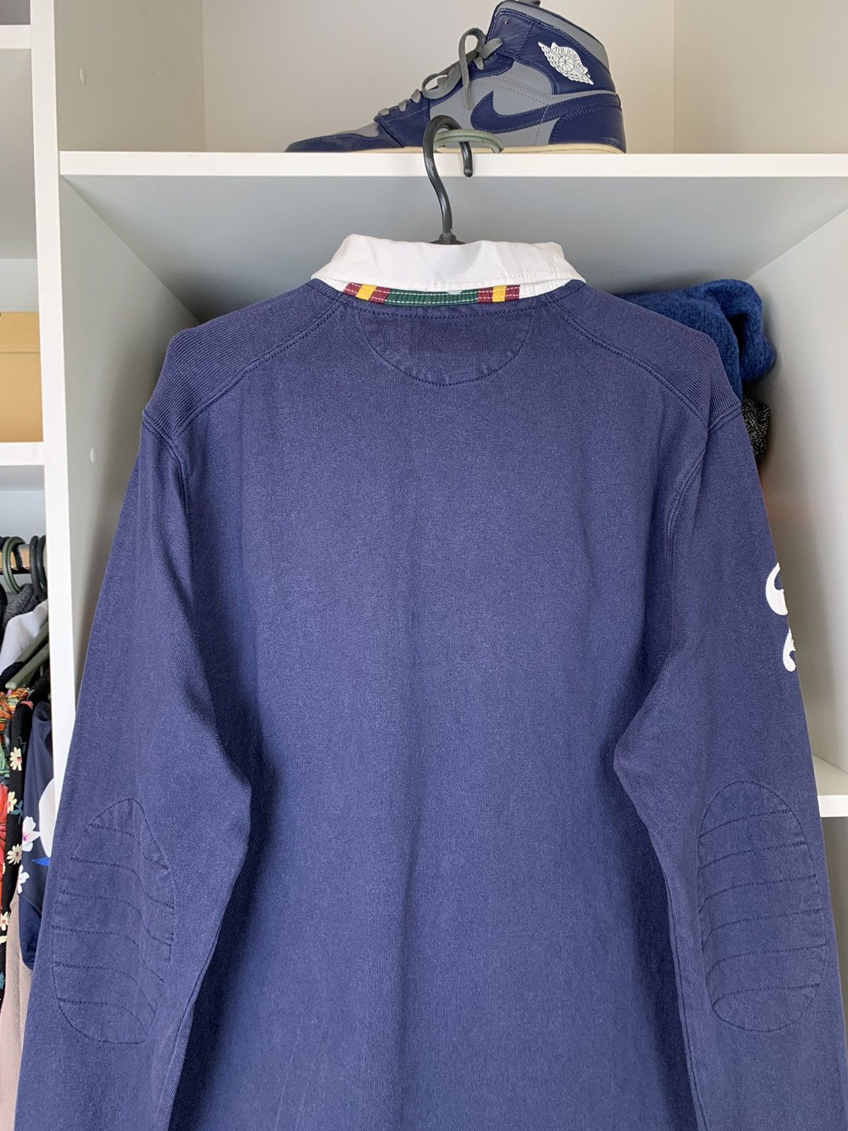 Vintage Vintage Polo Ralph Lauren Big Logo Rugby Long Sleeve Size US M / EU 48-50 / 2 - 20 Thumbnail
