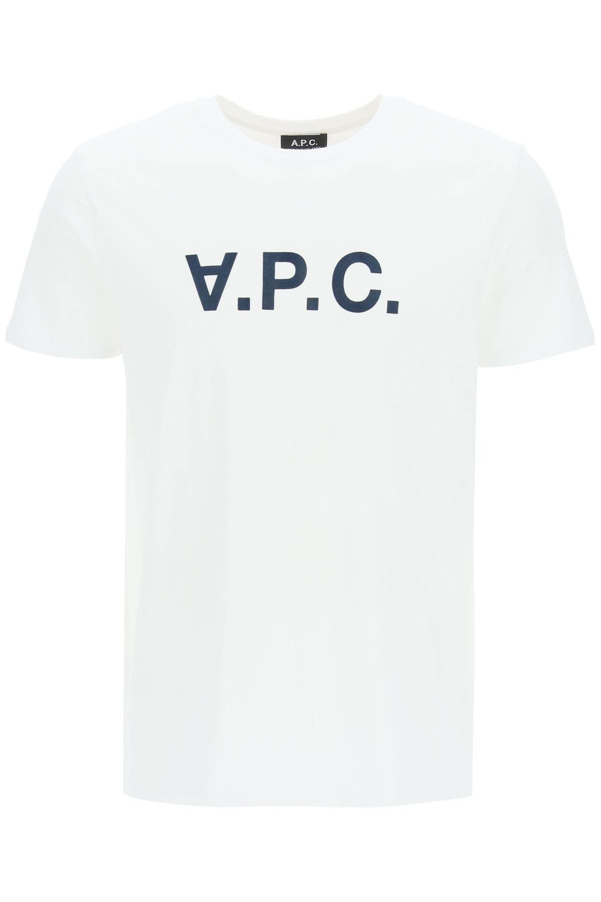 A.P.C. Flocked V.P.C. Logo T-Shirt