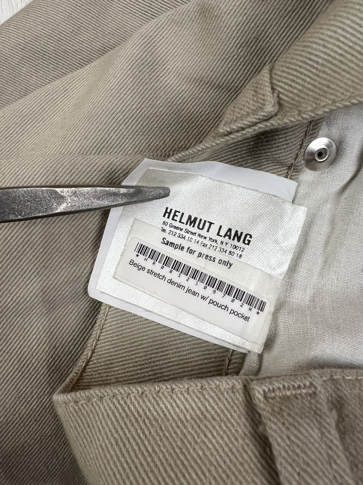Helmut Lang Archive press sample - 3D pocket denim Size US 33 - 8 Thumbnail