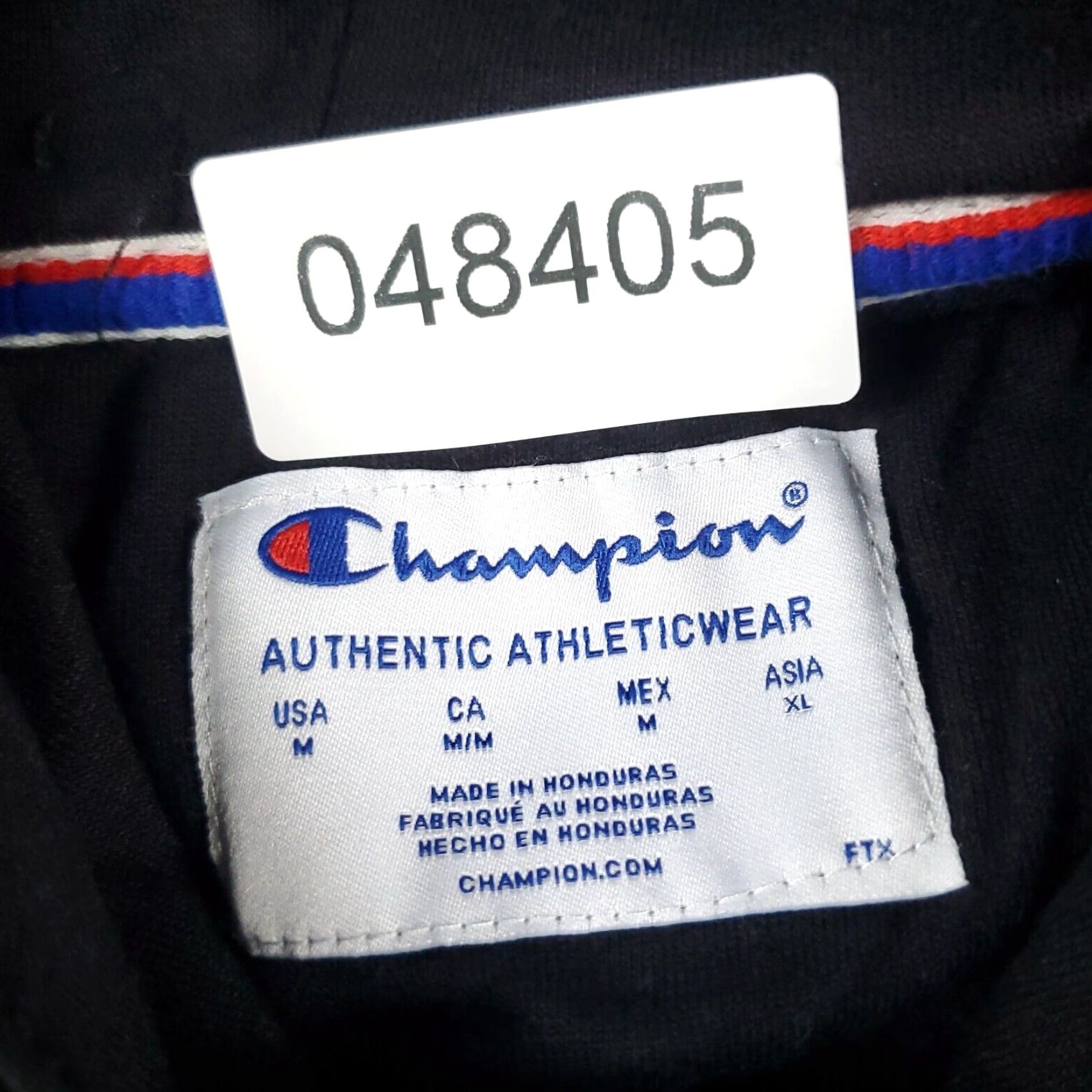 Champion Champion Hoodie Mens Medium Black Casual Pullover Sweatshirt Size US M / EU 48-50 / 2 - 8 Thumbnail