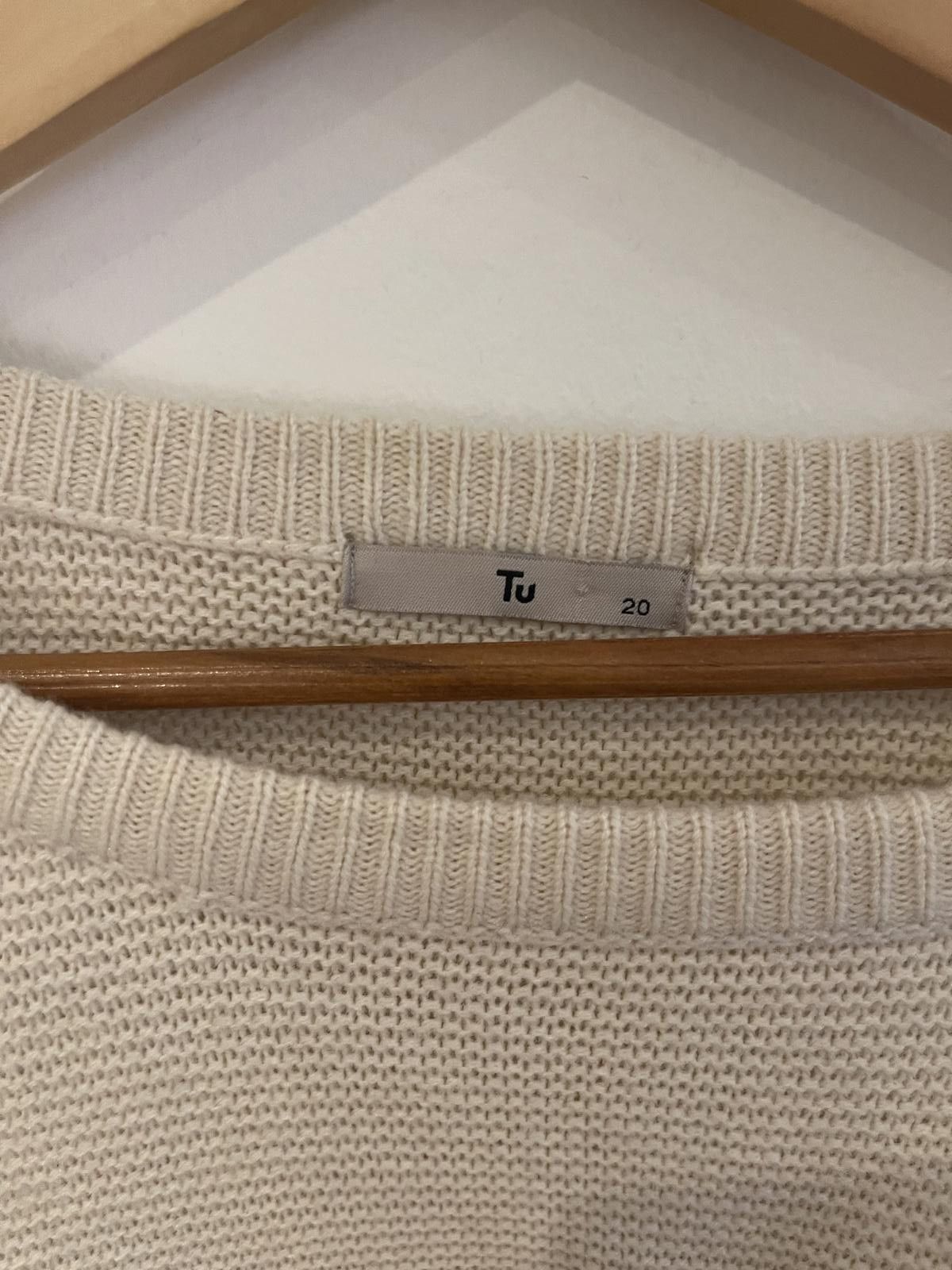 Designer TU striped sweater Size 3XL / US 20-22 - 2 Thumbnail