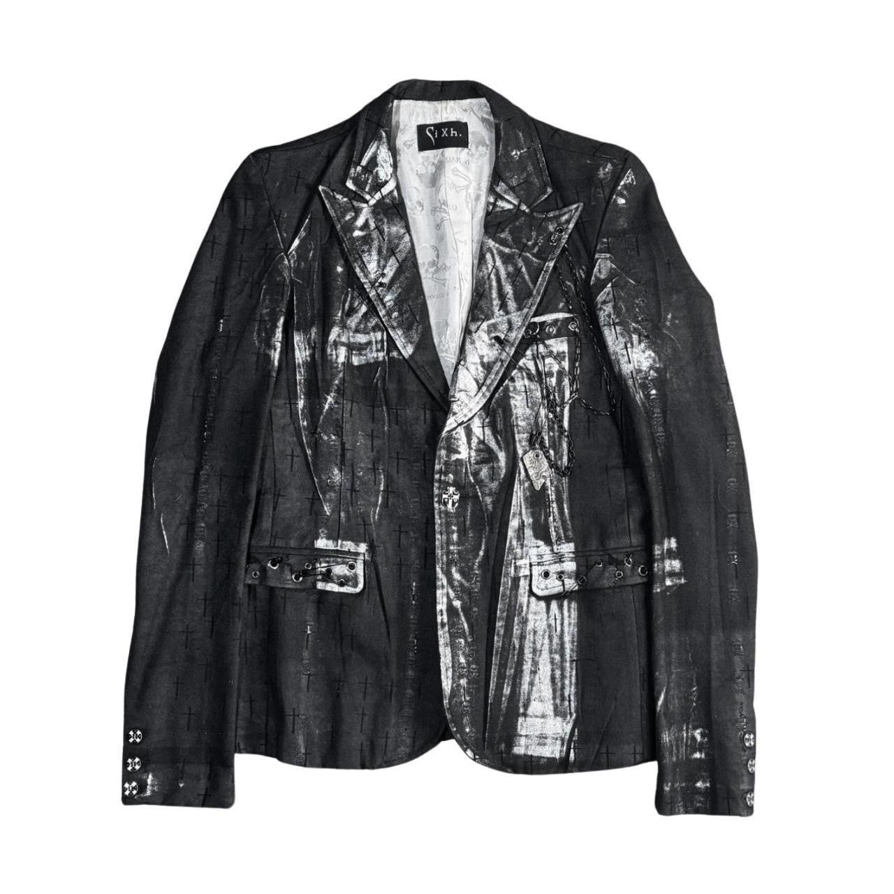 h.NAOTO Sixh Graphic Blazer Size XS / US 0-2 / IT 36-38 - 1 Thumbnail