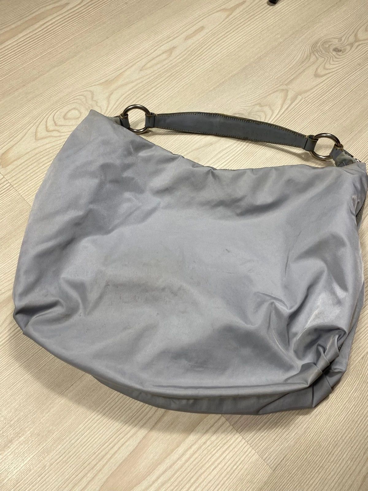 Prada Prada Tessuto Shoulder Bag Hand Bag Nylon Big Logo Size ONE SIZE - 3 Thumbnail